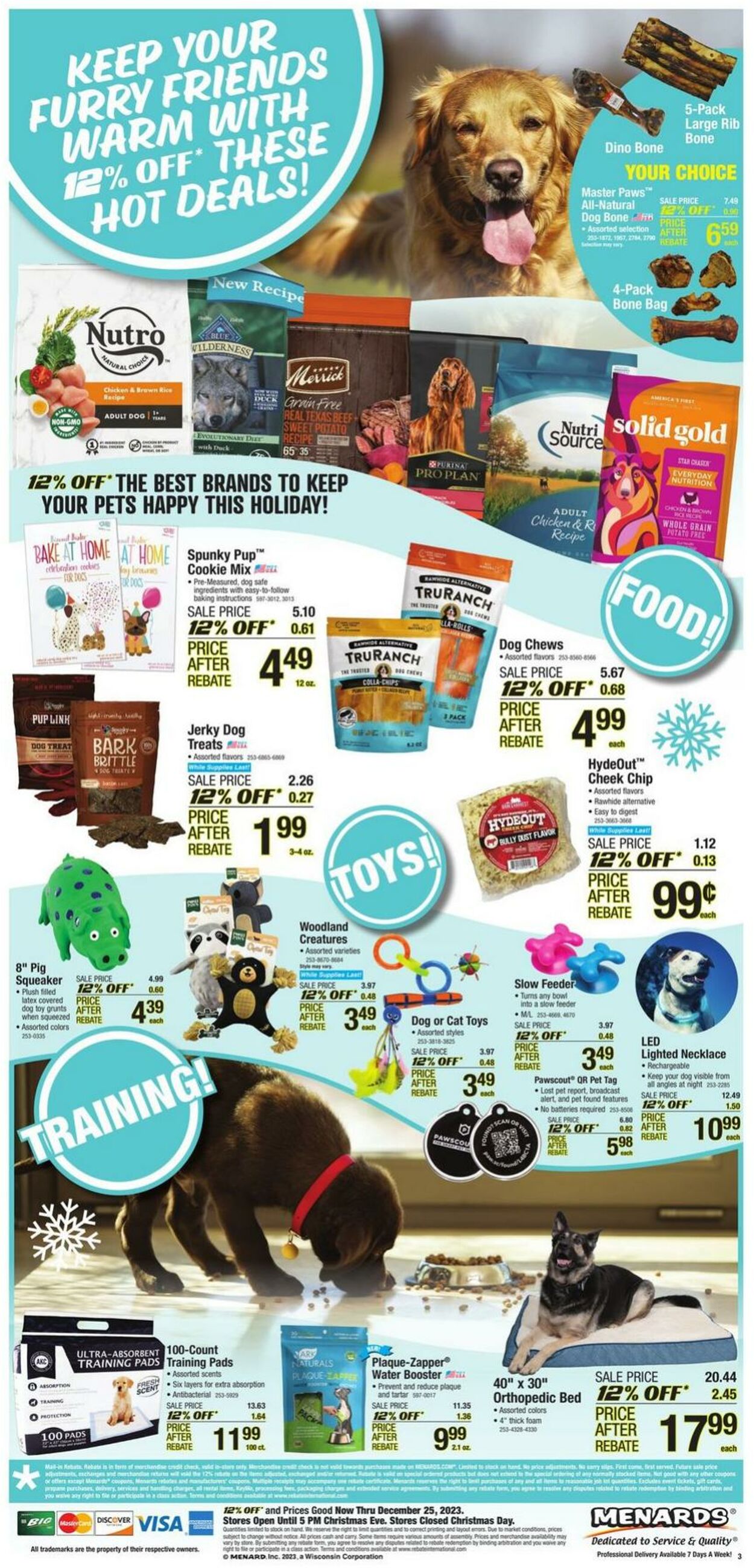 Menards Weekly Ad Circular - valid 12/12-12/25/2023 (Page 3)