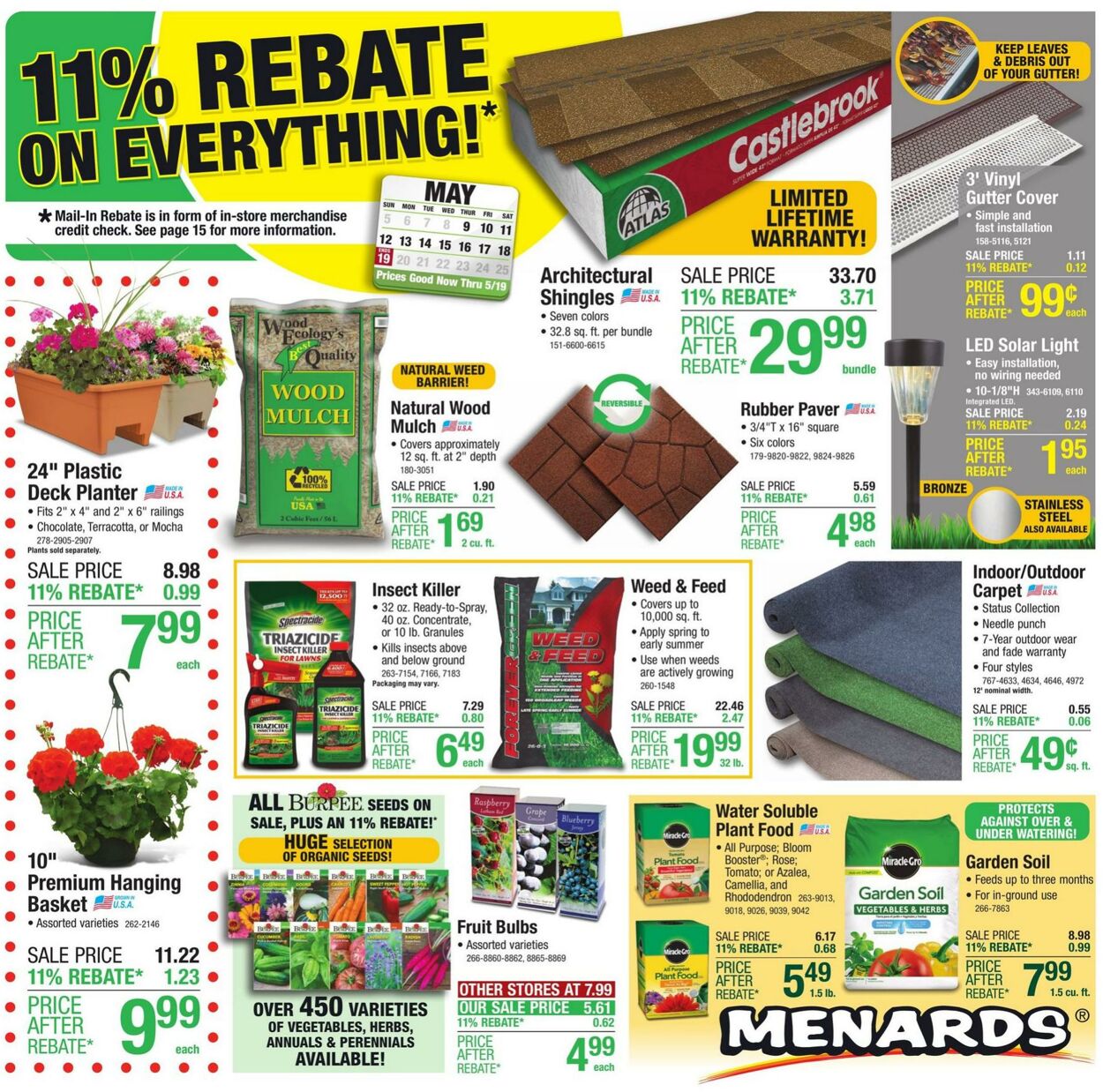 Menards Weekly Ad Circular - valid 05/09-05/19/2024