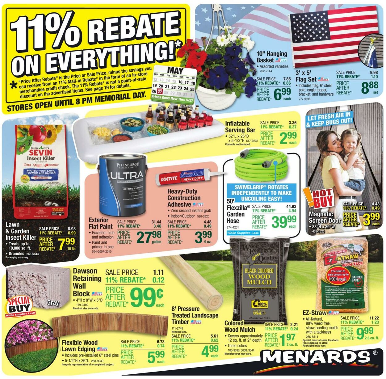 Menards Weekly Ad Circular - valid 05/16-05/27/2024