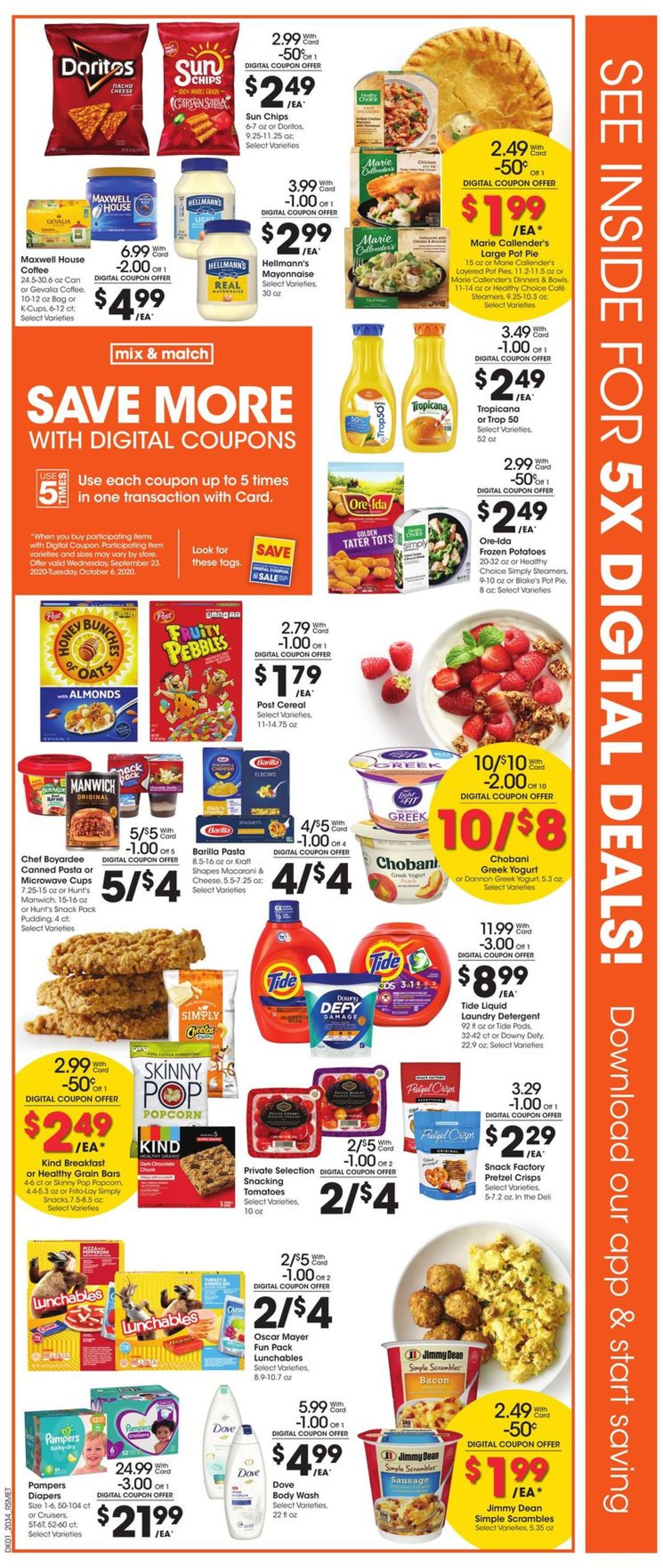 Metro Market Weekly Ad Circular - valid 09/23-09/29/2020 (Page 2)
