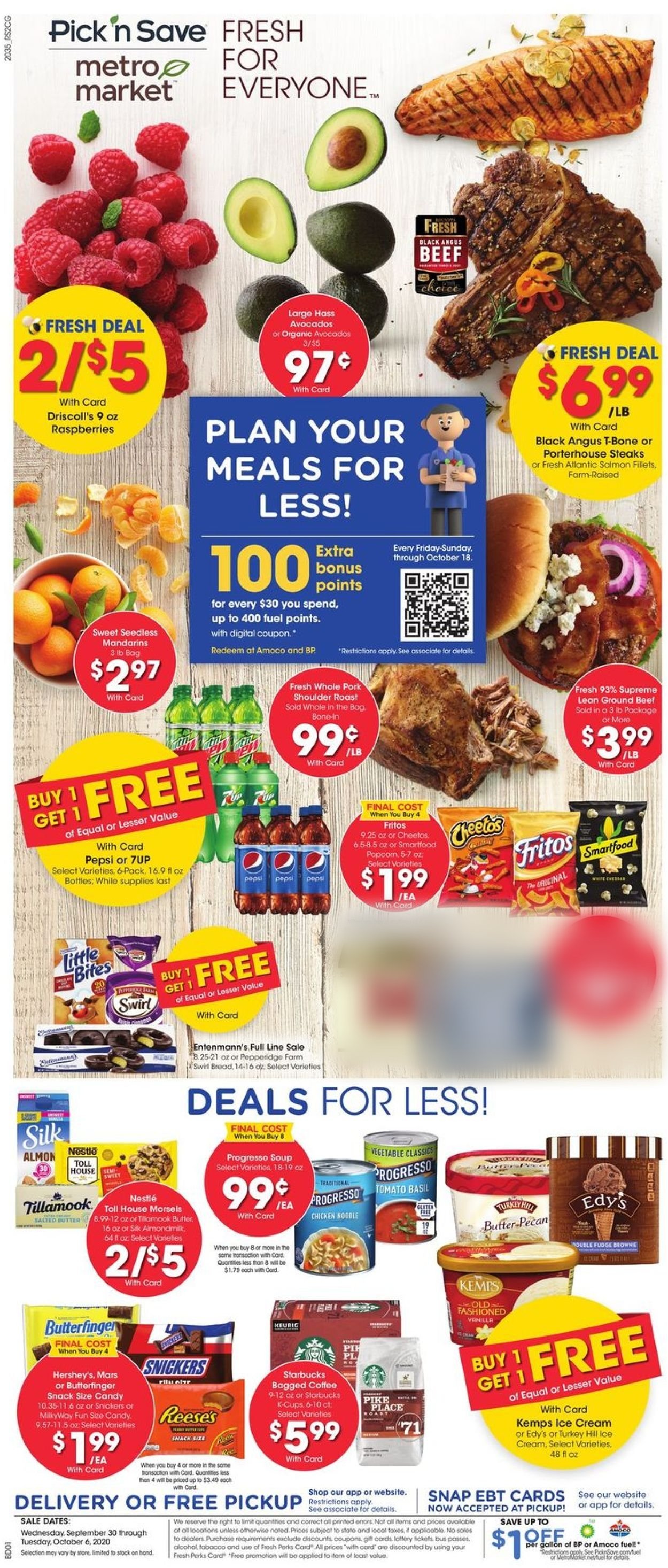 Metro Market Weekly Ad Circular - valid 09/30-10/06/2020