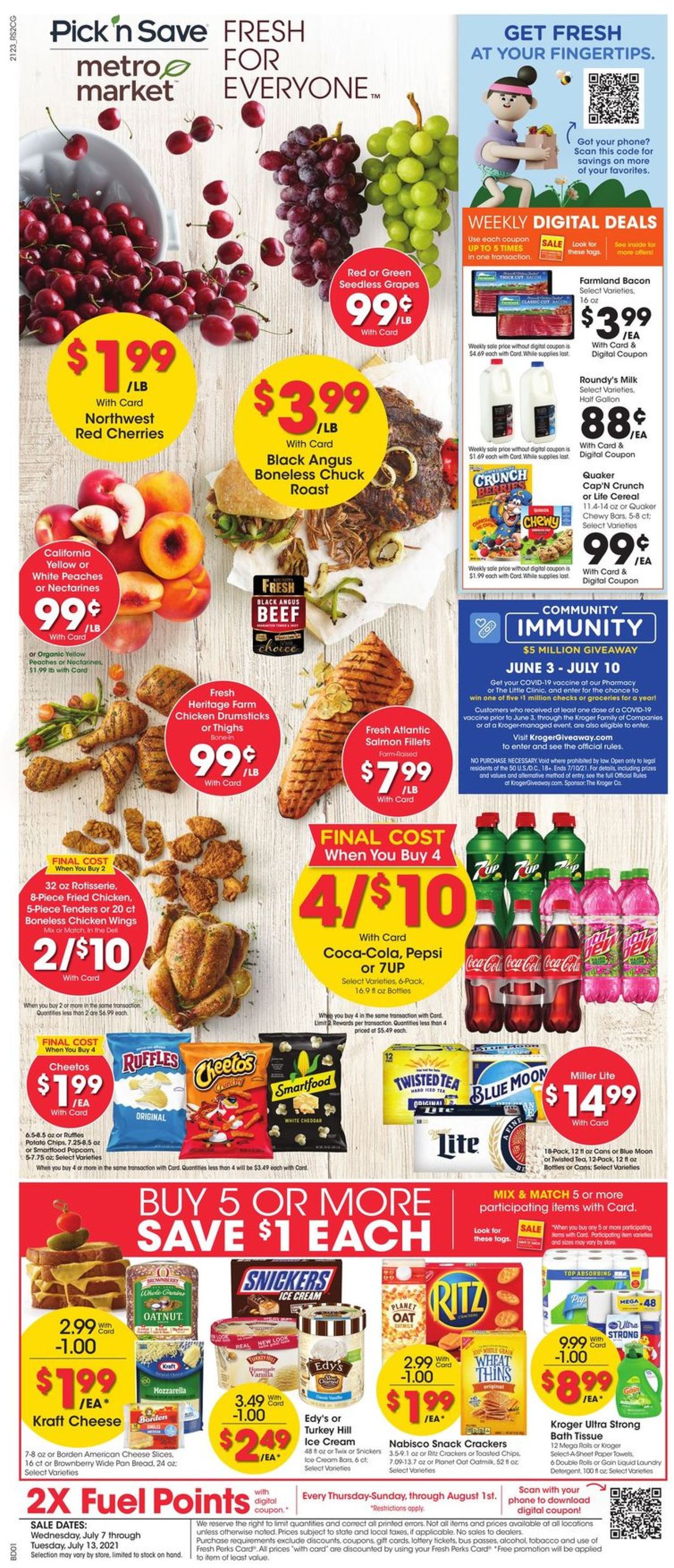 Metro Market Weekly Ad Circular - valid 07/07-07/13/2021