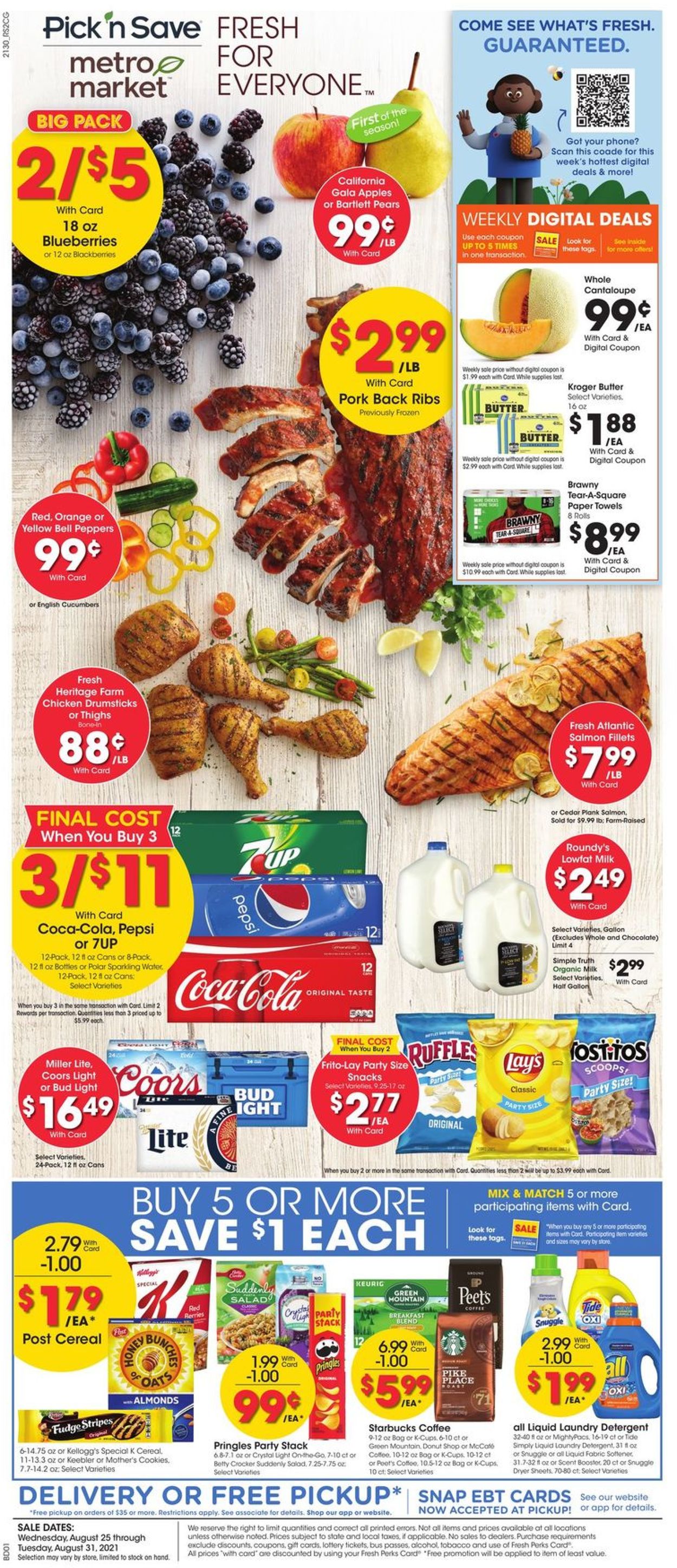 Metro Market Weekly Ad Circular - valid 08/25-08/31/2021