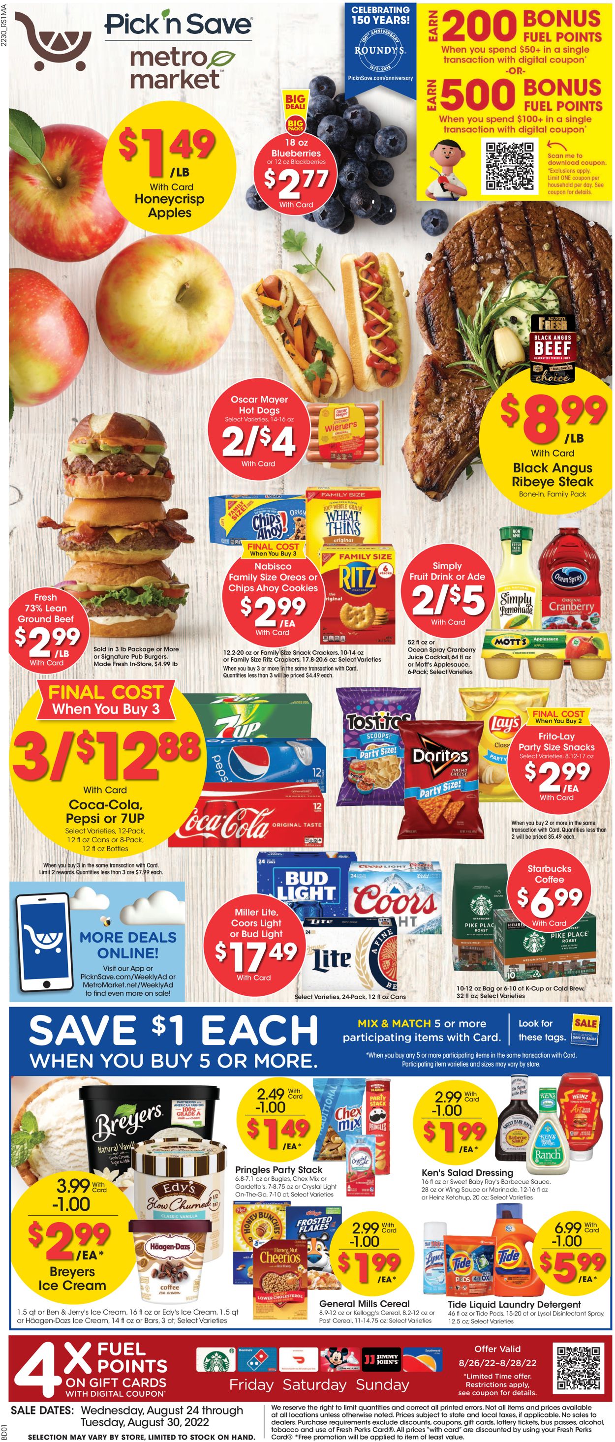 Metro Market Weekly Ad Circular - valid 08/24-08/30/2022