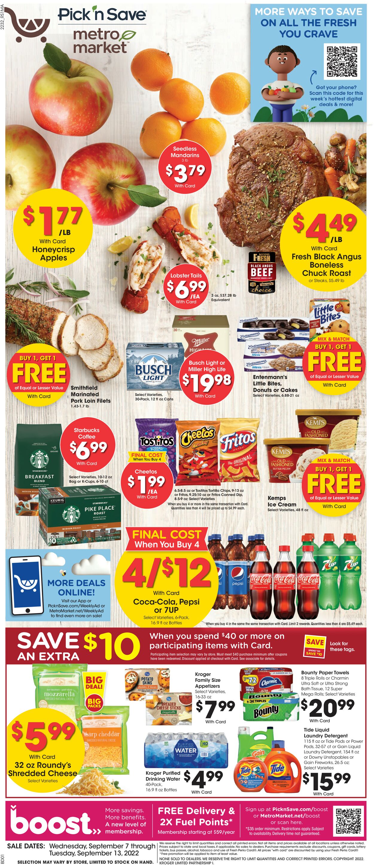 Metro Market Weekly Ad Circular - valid 09/07-09/13/2022