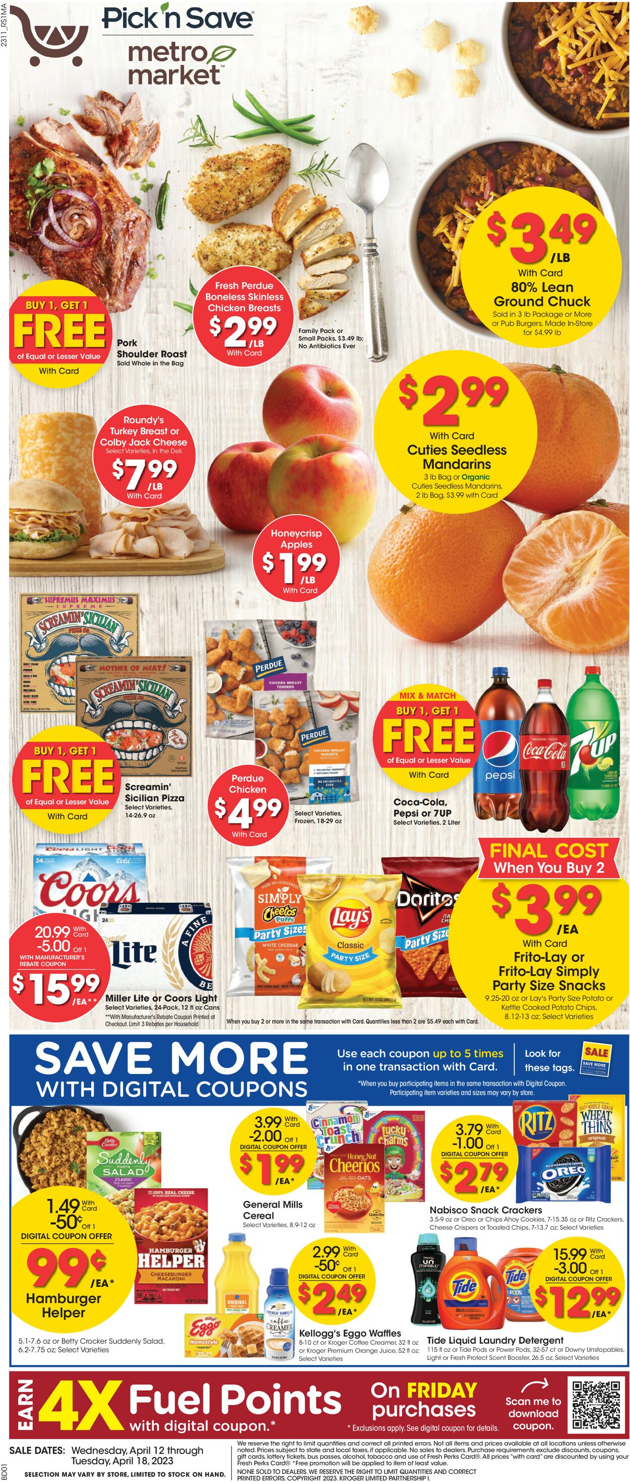 Metro Market Weekly Ad Circular - valid 04/12-04/18/2023