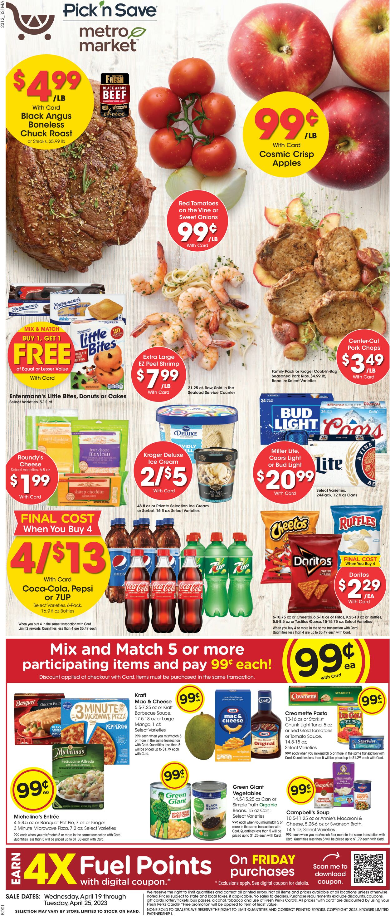Metro Market Weekly Ad Circular - valid 04/19-04/25/2023