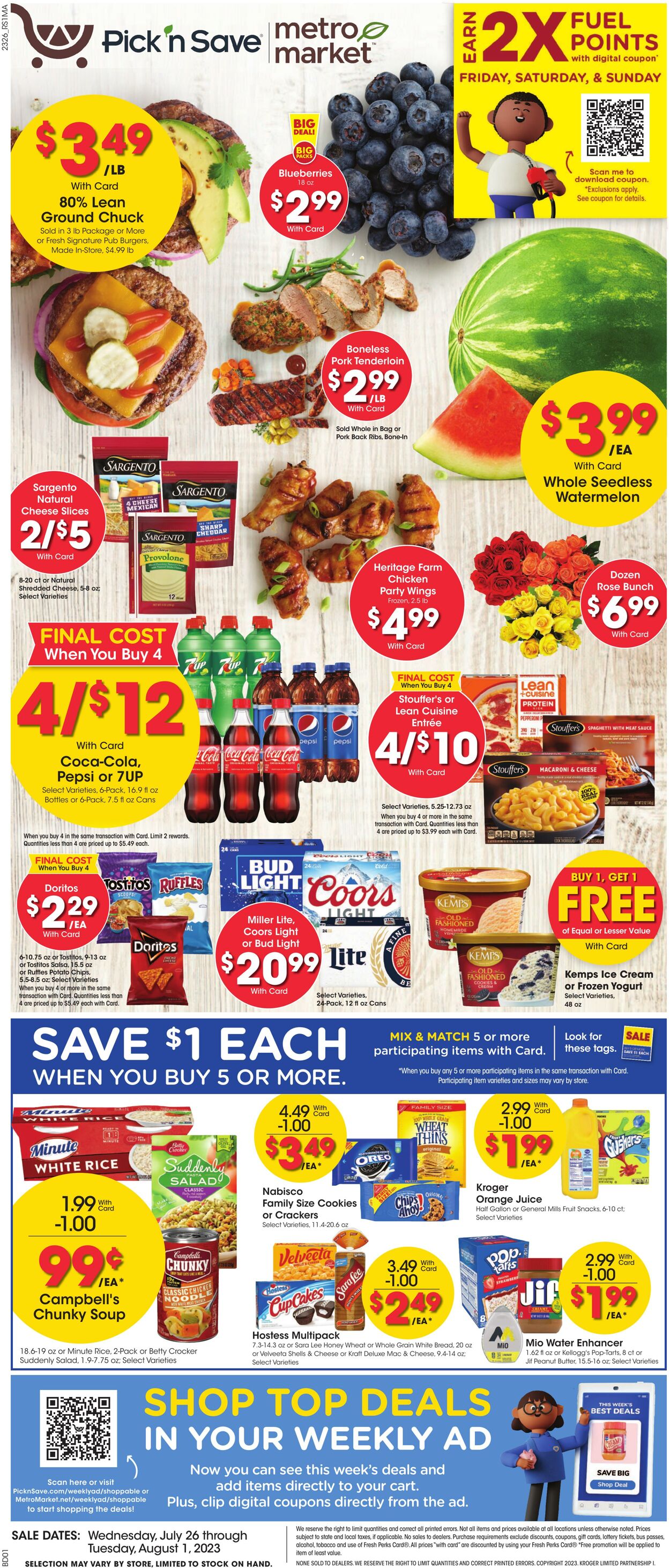Metro Market Weekly Ad Circular - valid 07/26-08/01/2023