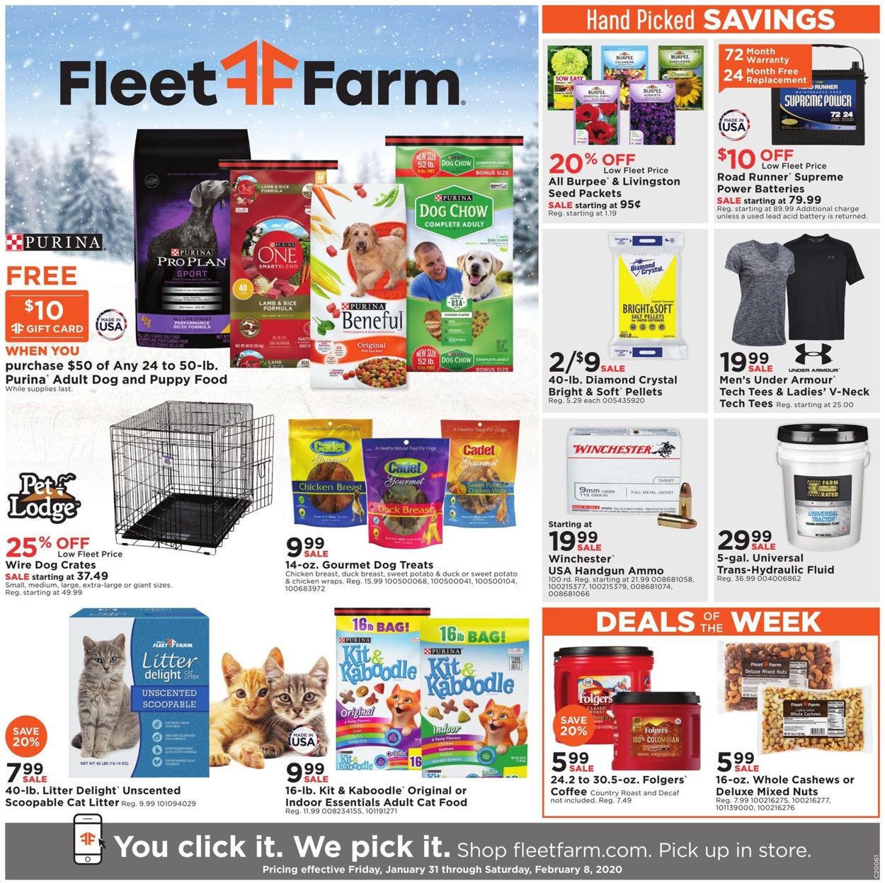 Mills Fleet Farm Weekly Ad Circular - valid 01/31-02/08/2020