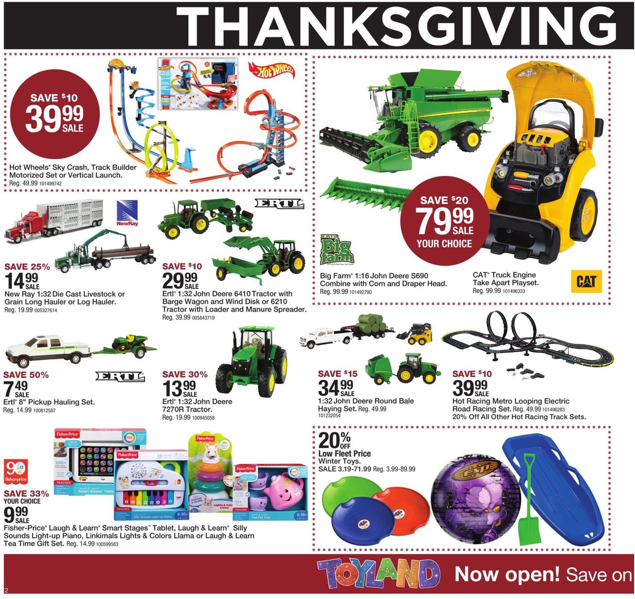 Mills Fleet Farm - Thanksgiving Sale 2020 Weekly Ad Circular - valid 11/20-11/28/2020 (Page 2)