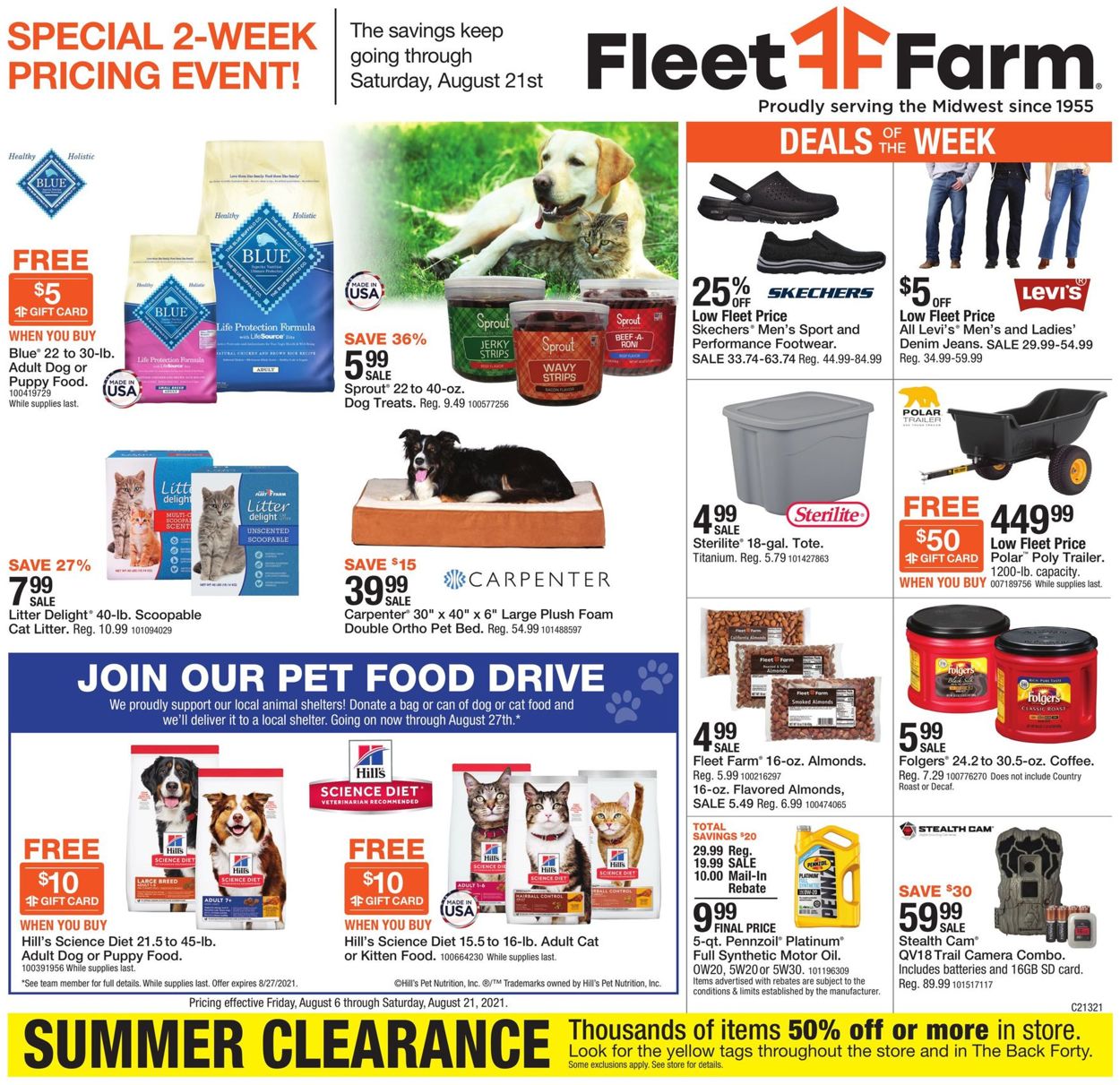 Mills Fleet Farm Weekly Ad Circular - valid 08/06-08/21/2021