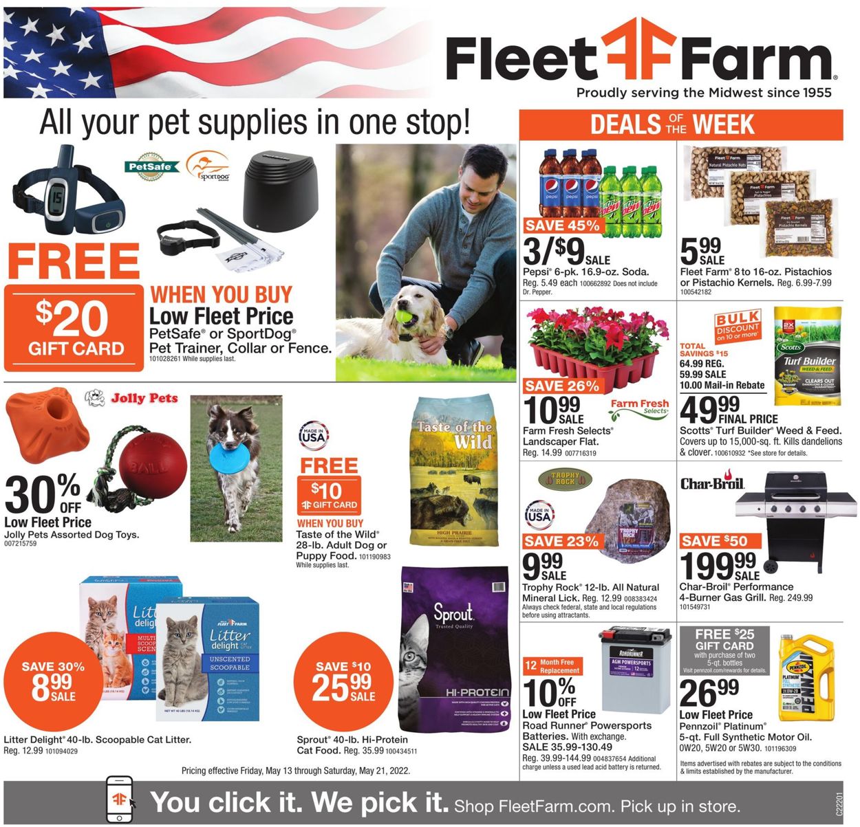 Mills Fleet Farm Weekly Ad Circular - valid 05/13-05/21/2022