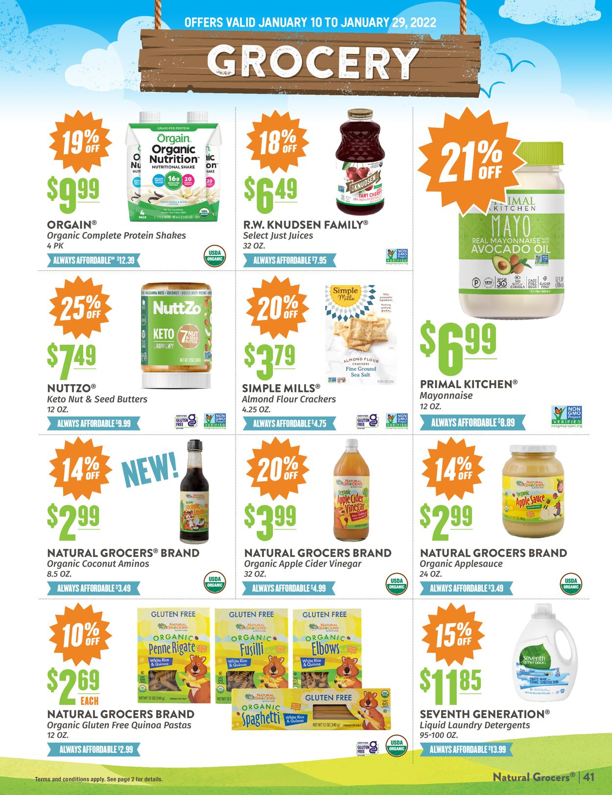 Natural Grocers Weekly Ad Circular - valid 01/10-01/29/2022 (Page 41)