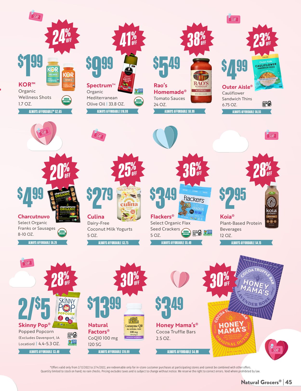 Natural Grocers Weekly Ad Circular - valid 01/28-02/26/2022 (Page 45)