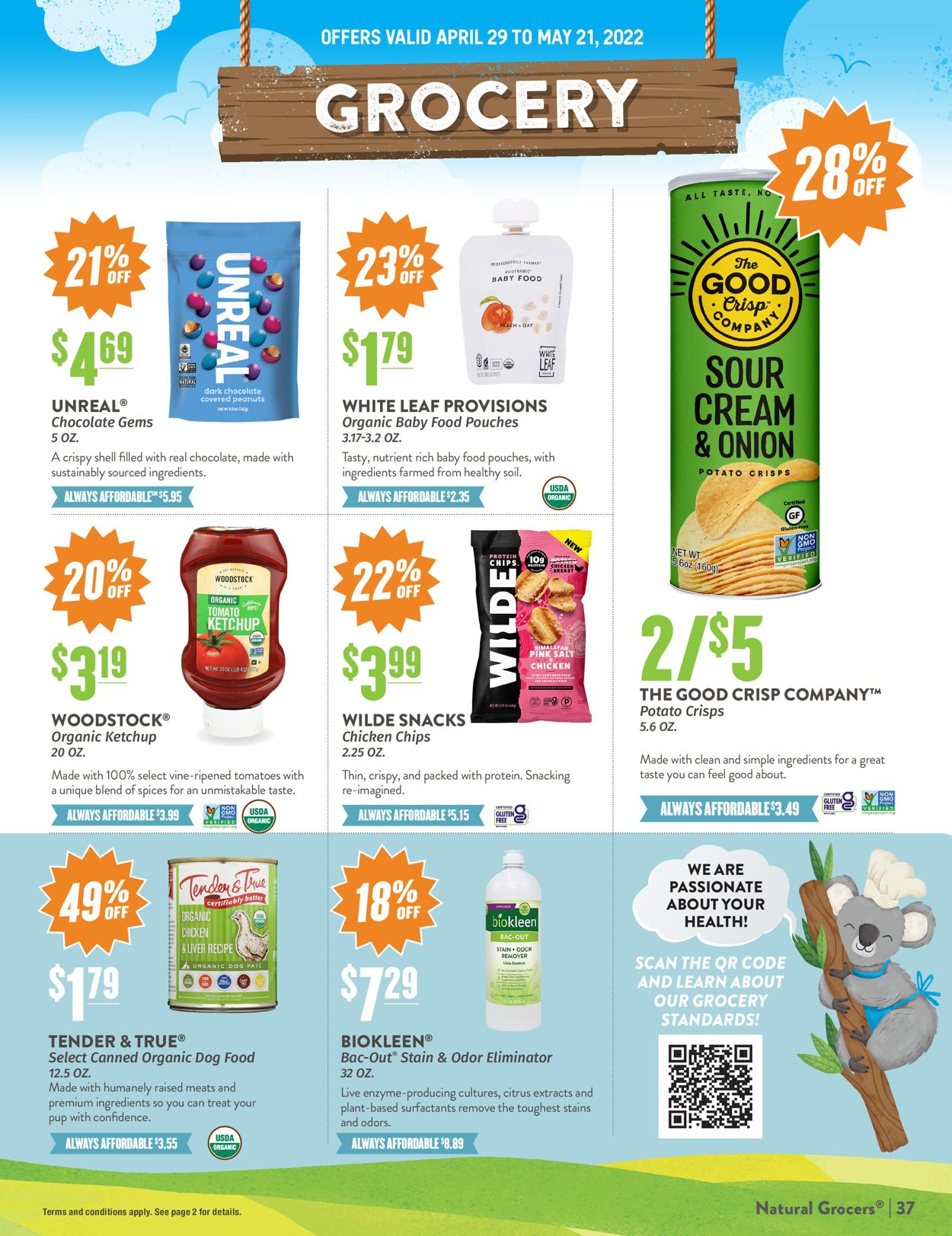 Natural Grocers Weekly Ad Circular - valid 04/29-05/21/2022 (Page 37)