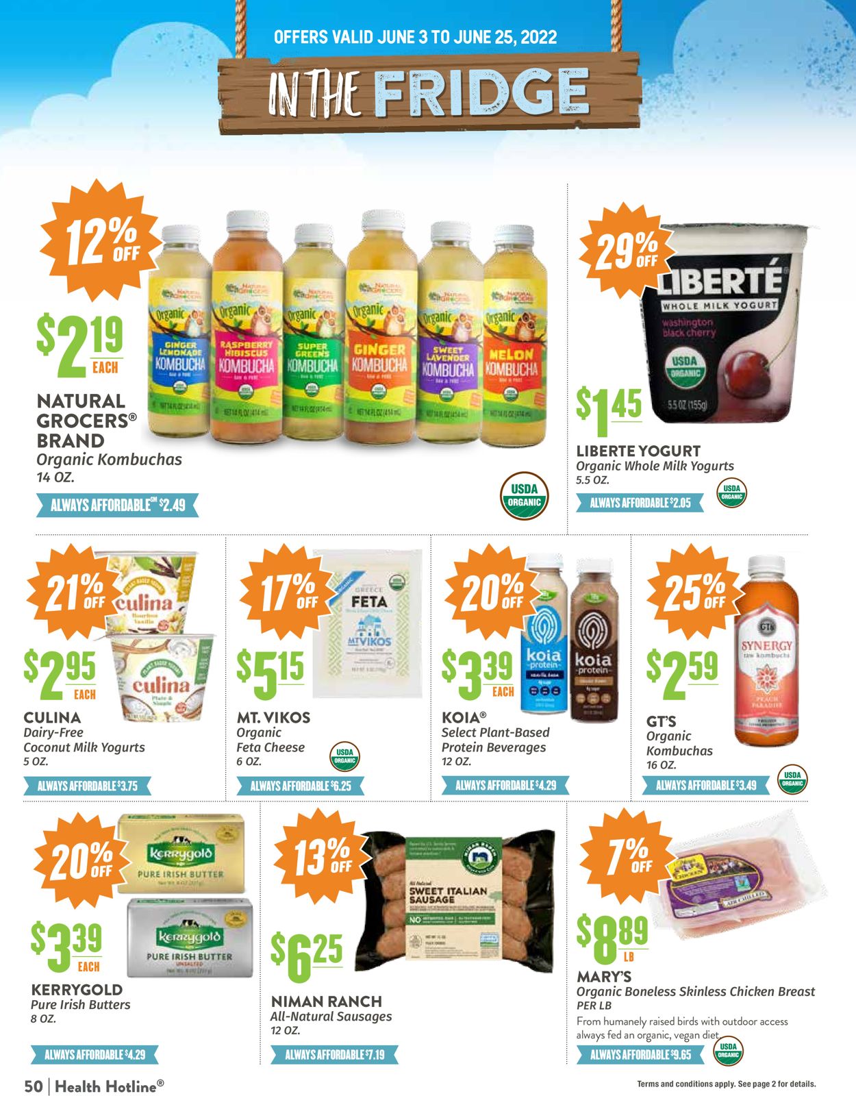 Natural Grocers Weekly Ad Circular - valid 06/03-06/25/2022 (Page 50)