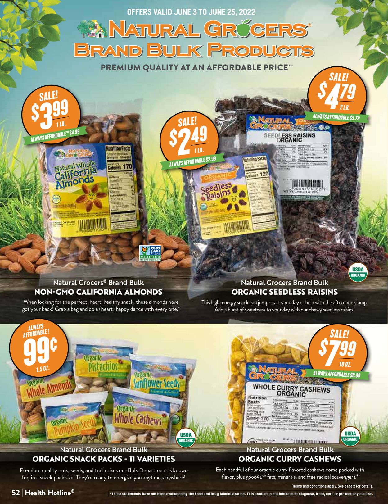 Natural Grocers Weekly Ad Circular - valid 06/03-06/25/2022 (Page 52)