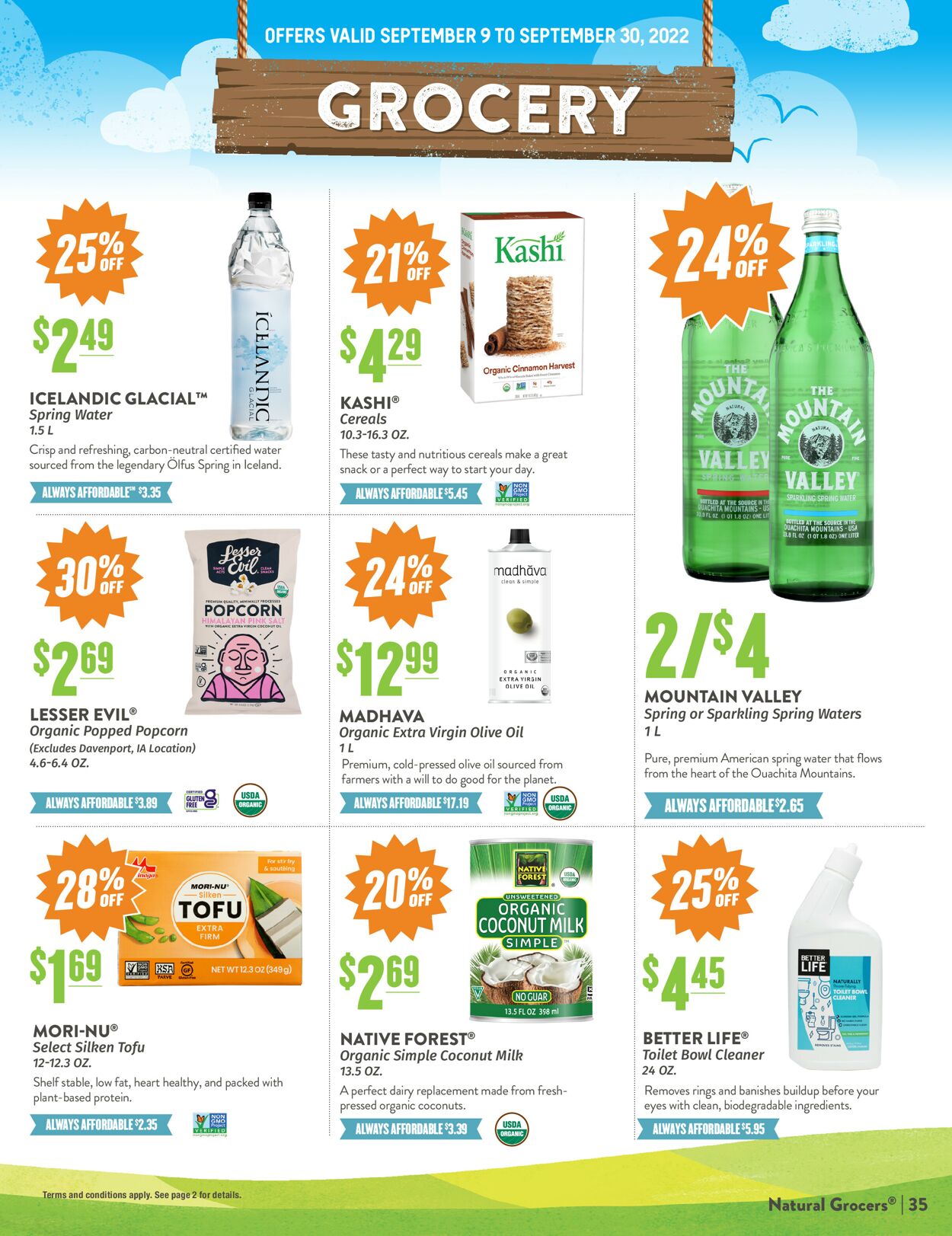 Natural Grocers Weekly Ad Circular - valid 09/09-09/30/2022 (Page 35)