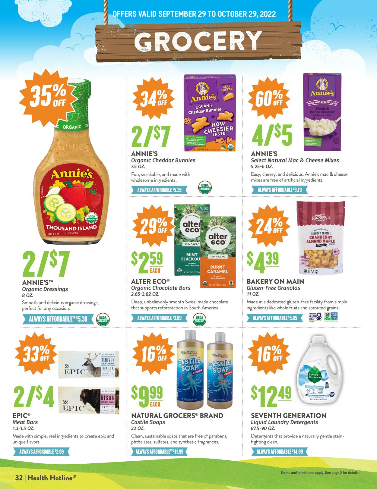 Natural Grocers Weekly Ad Circular - valid 09/29-10/29/2022 (Page 32)
