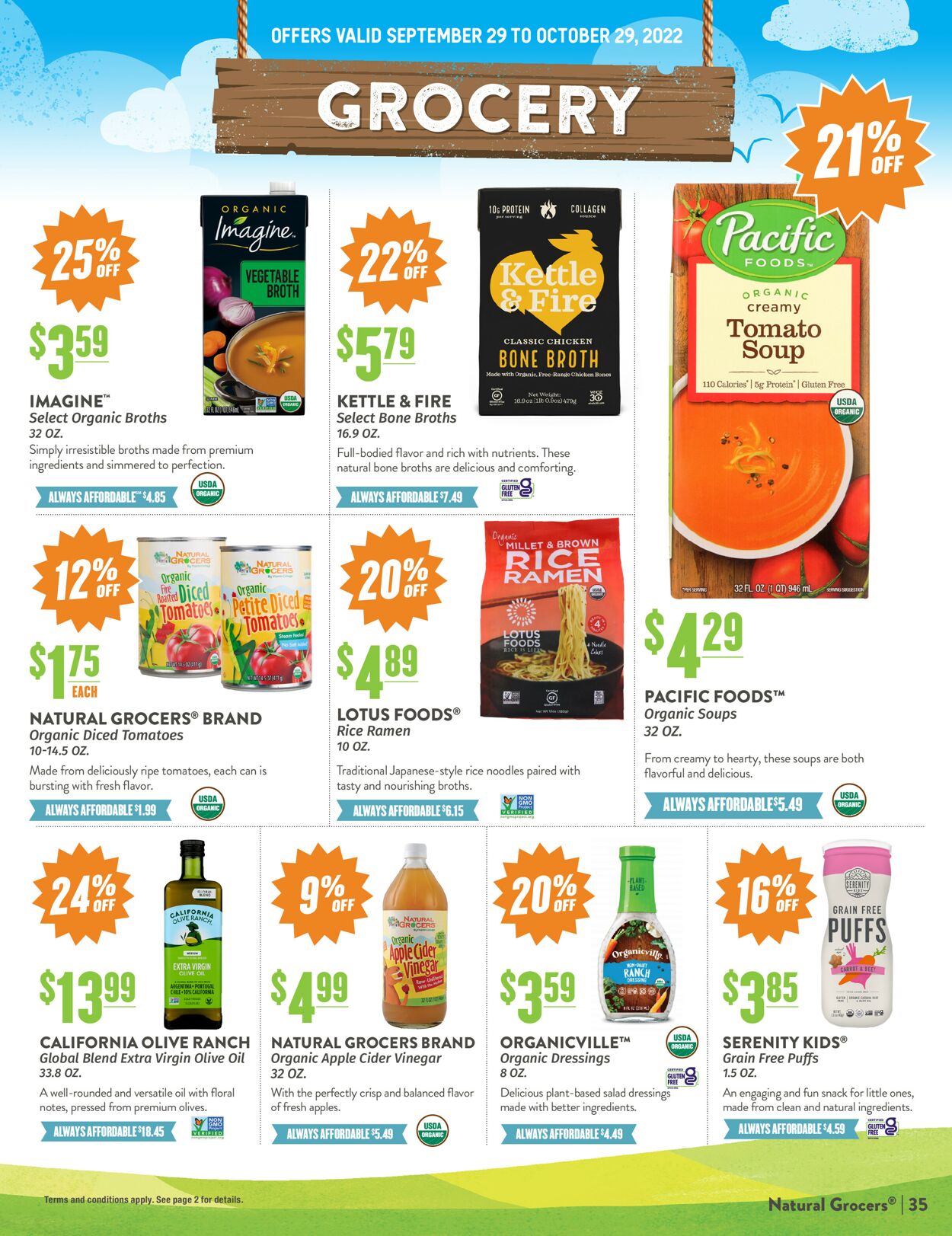 Natural Grocers Weekly Ad Circular - valid 09/29-10/29/2022 (Page 35)