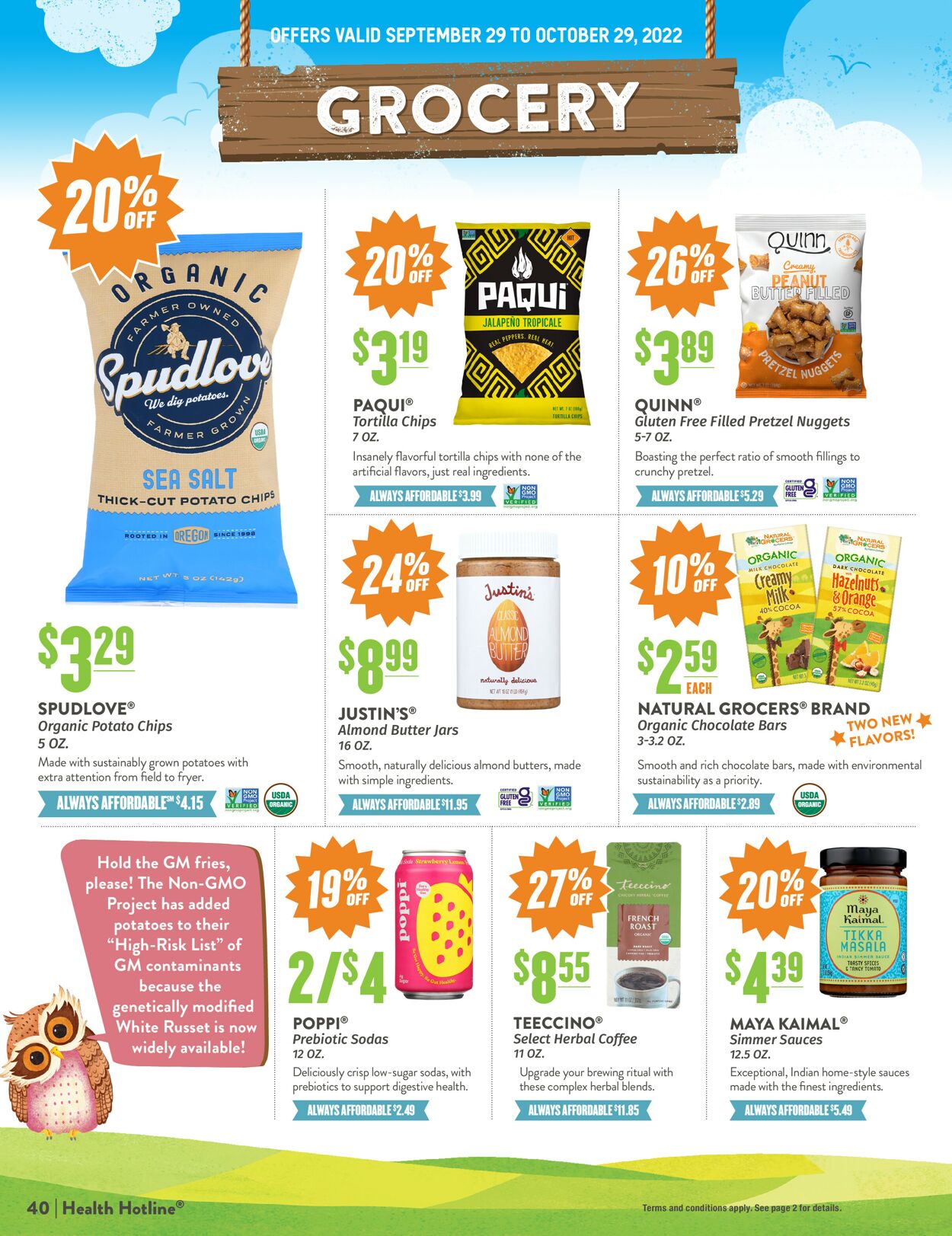 Natural Grocers Weekly Ad Circular - valid 09/29-10/29/2022 (Page 40)