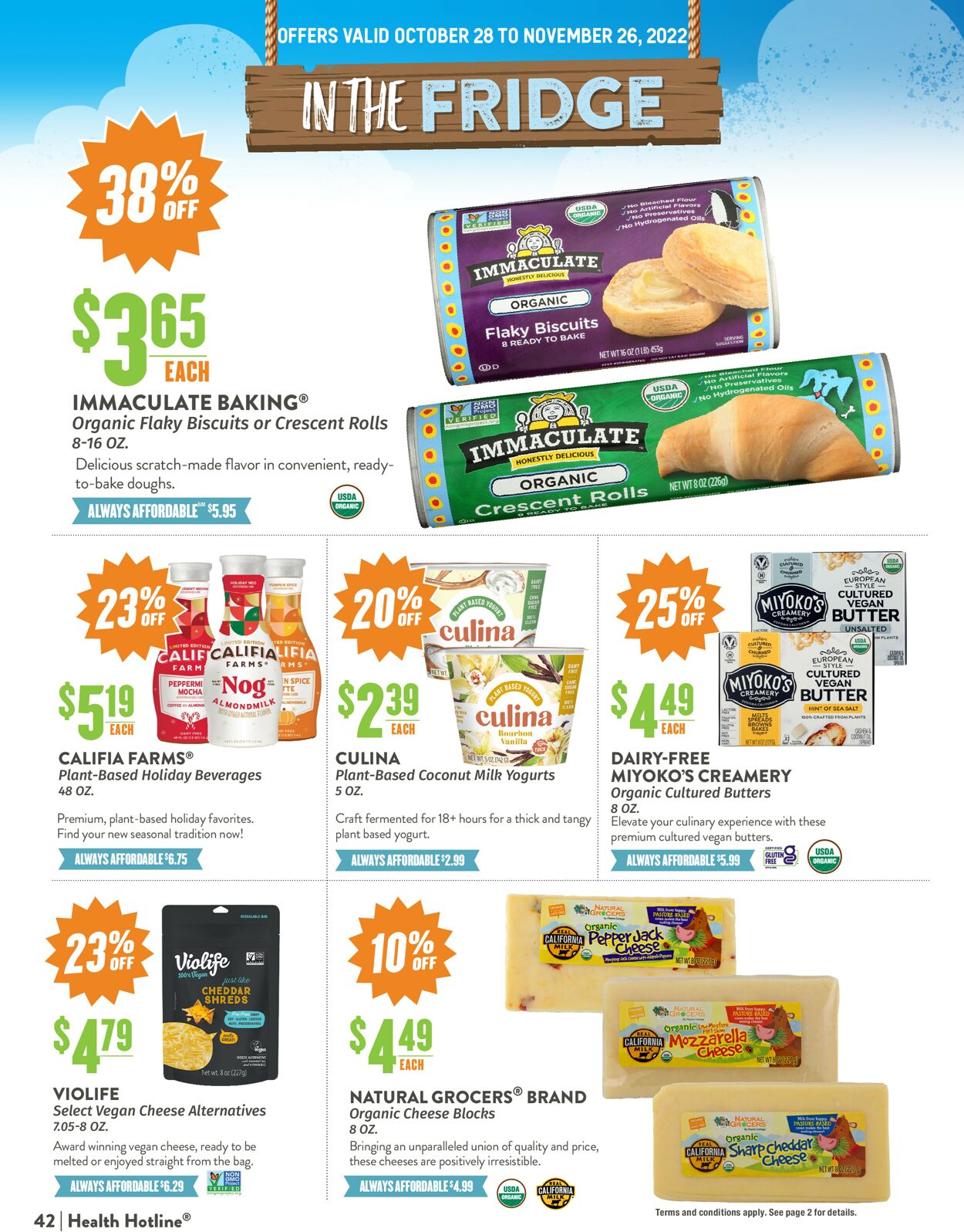 Natural Grocers Weekly Ad Circular - valid 10/28-11/26/2022 (Page 42)