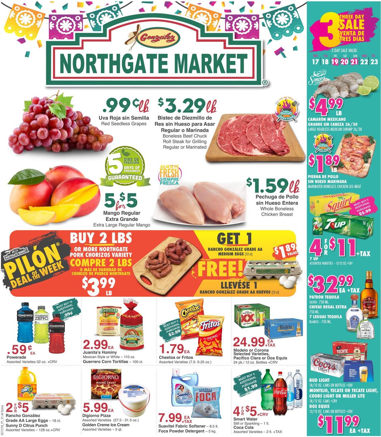 Northgate Market Weekly Ad Circular - valid 07/17-07/23/2019