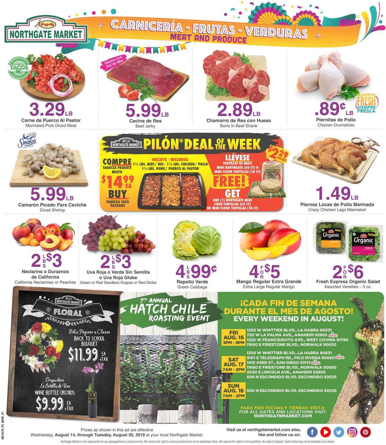 Northgate Market Weekly Ad Circular - valid 08/14-08/20/2019 (Page 4)