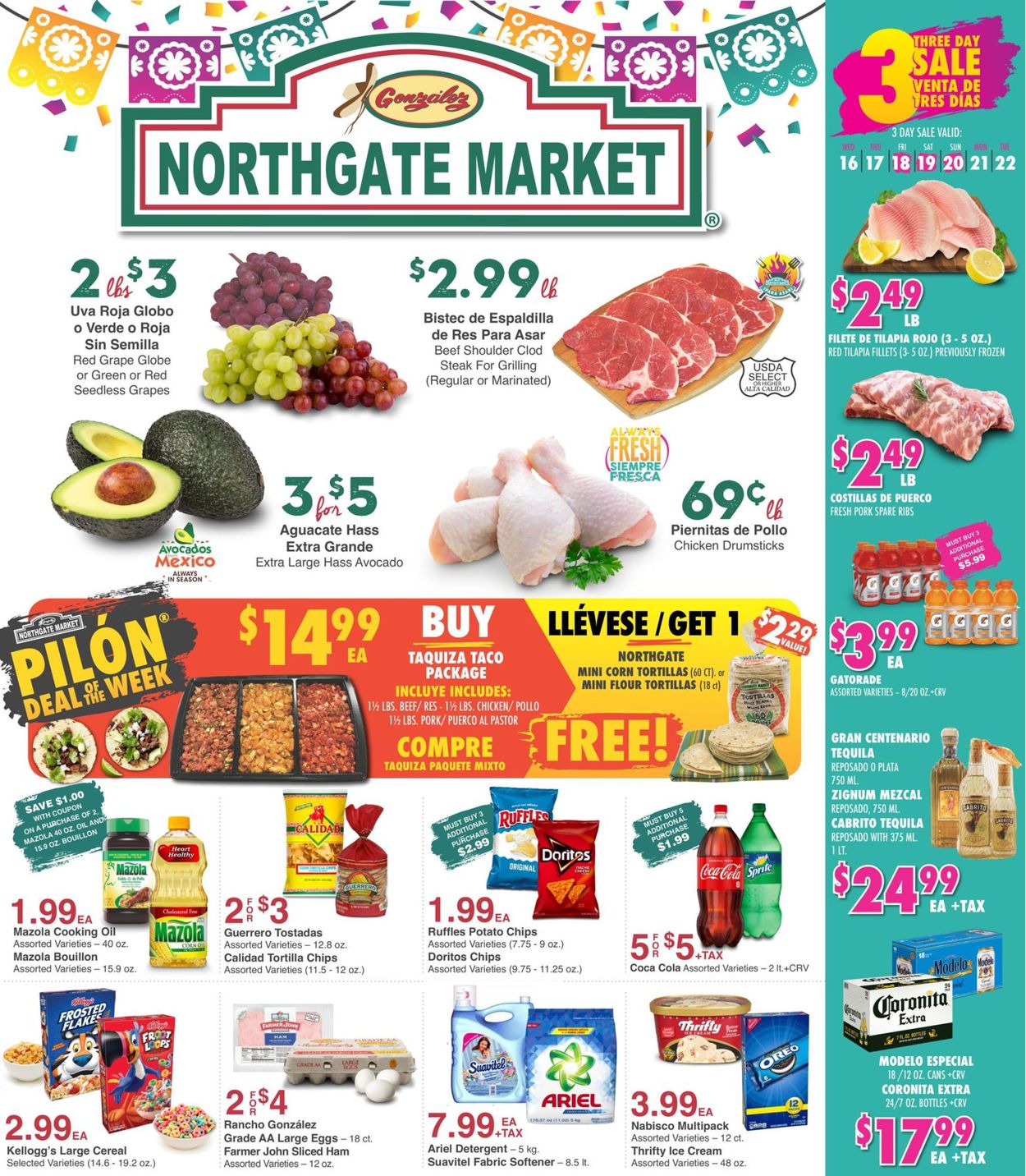 Northgate Market Weekly Ad Circular - valid 10/16-10/22/2019
