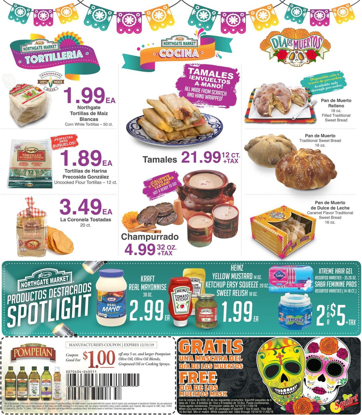 Northgate Market Weekly Ad Circular - valid 10/30-11/05/2019 (Page 3)