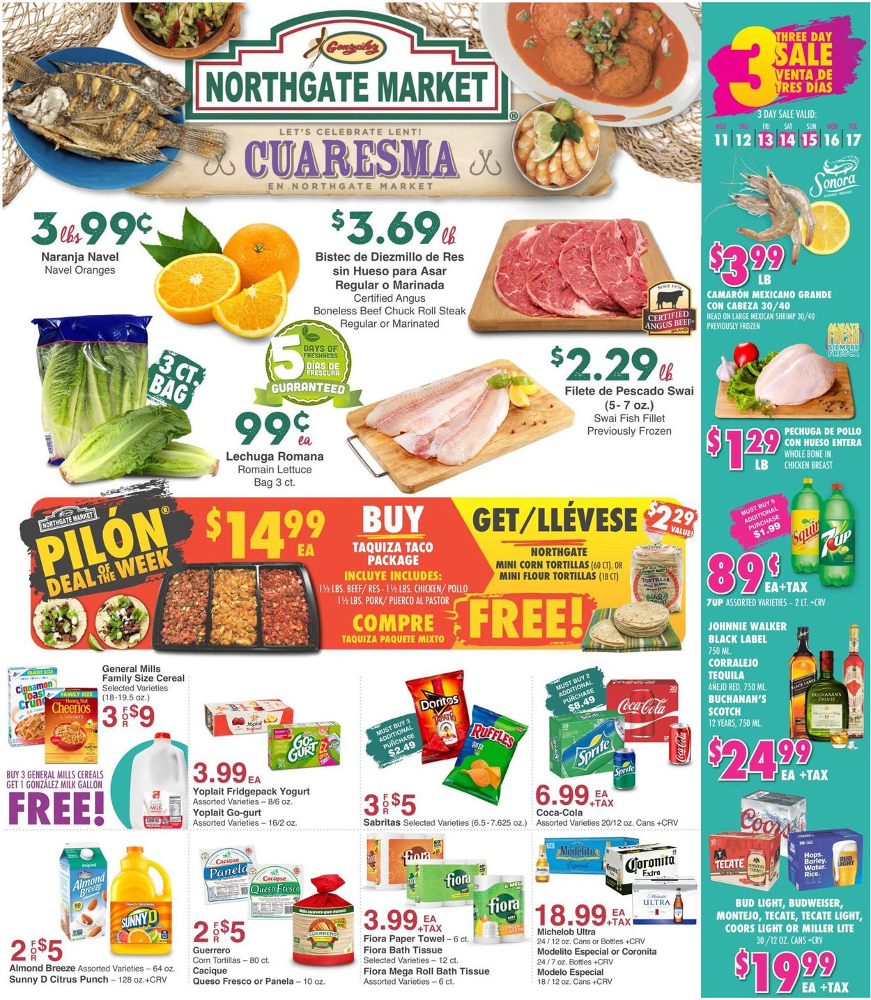 Northgate Market Weekly Ad Circular - valid 03/11-03/17/2020
