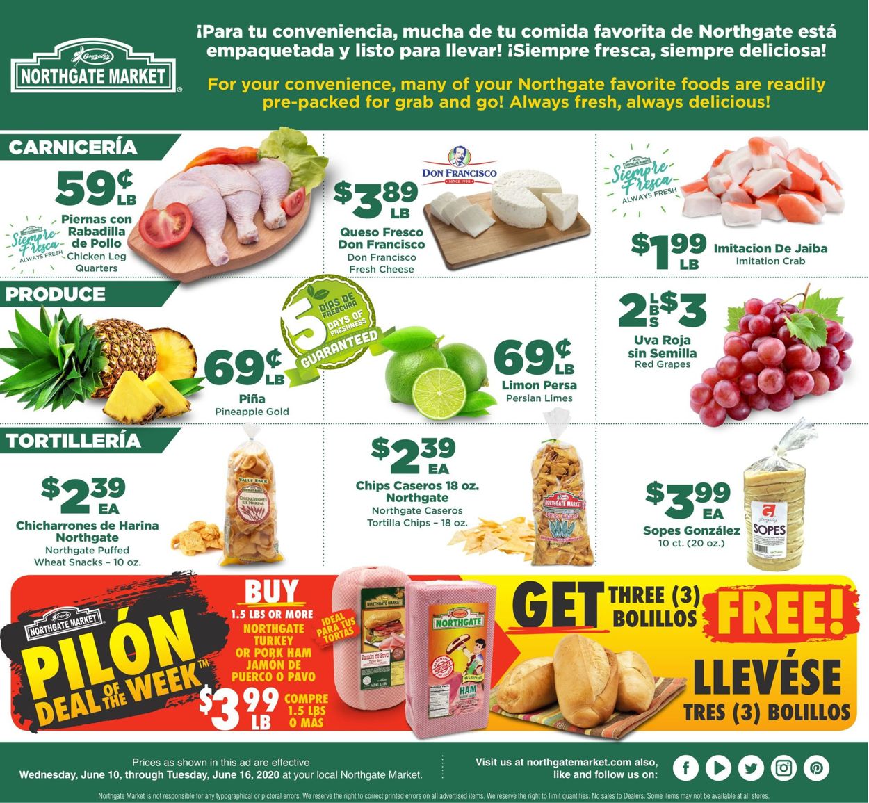 Northgate Market Weekly Ad Circular - valid 06/10-06/16/2020 (Page 4)