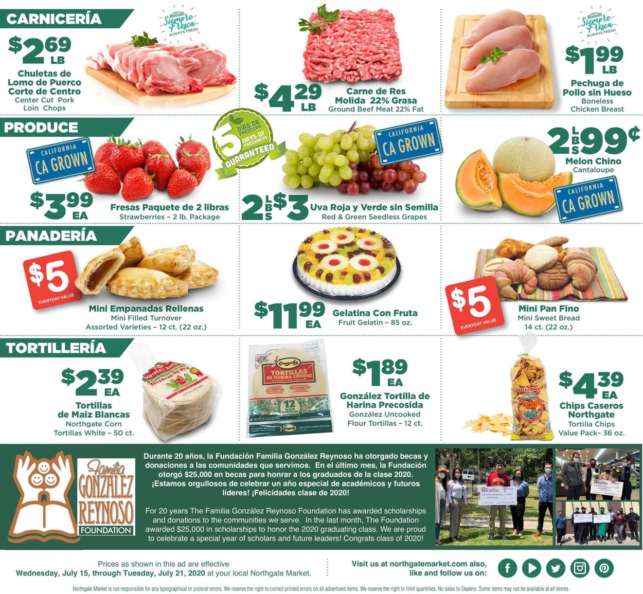 Northgate Market Weekly Ad Circular - valid 07/15-07/21/2020 (Page 4)