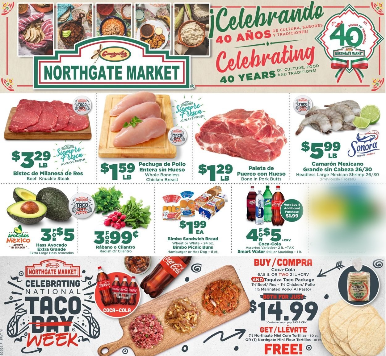 Northgate Market Weekly Ad Circular - valid 09/30-10/06/2020