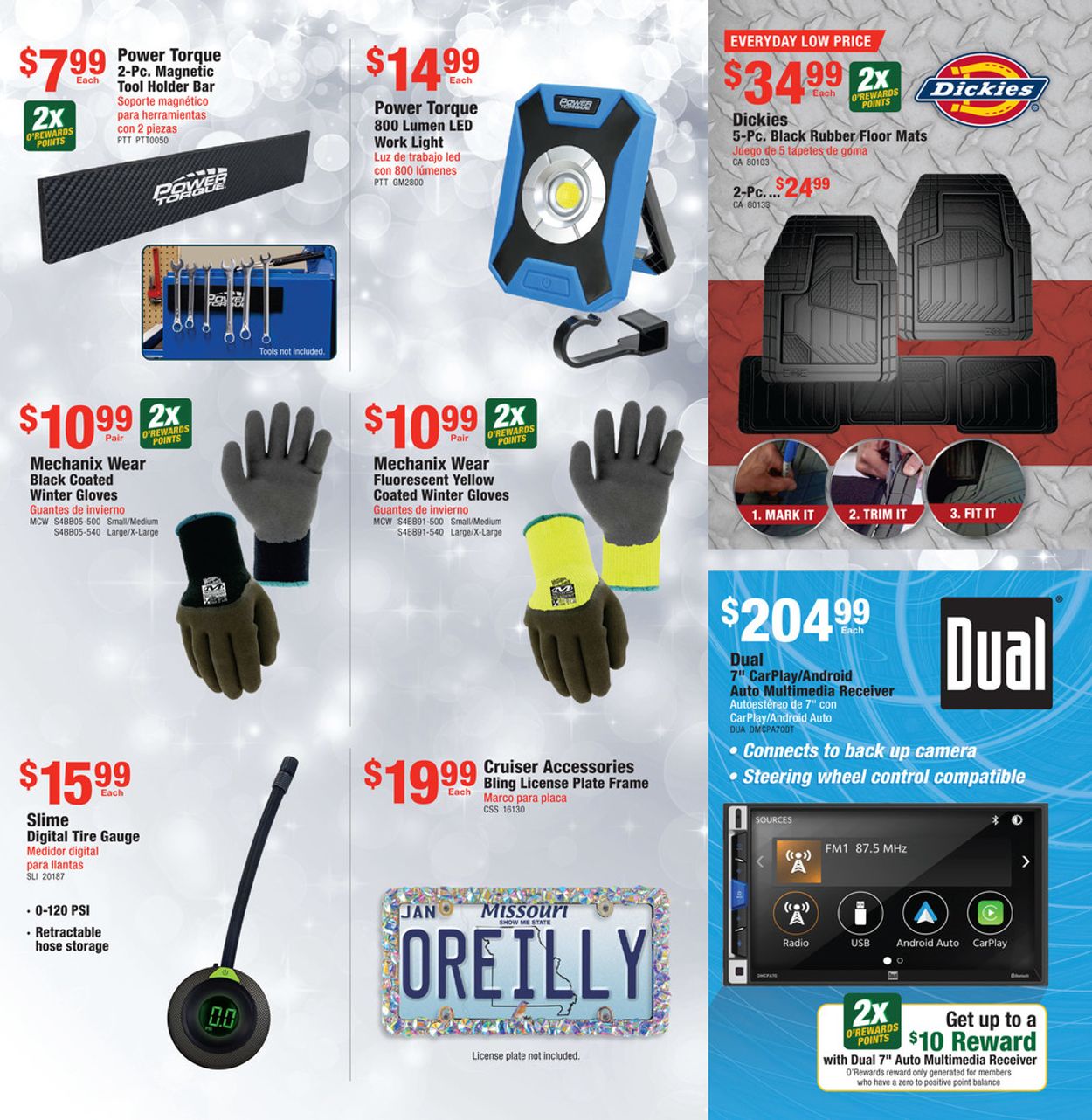 O'Reilly Auto Parts HOLIDAY 2021 Weekly Ad Circular - valid 11/24-12/28/2021 (Page 3)