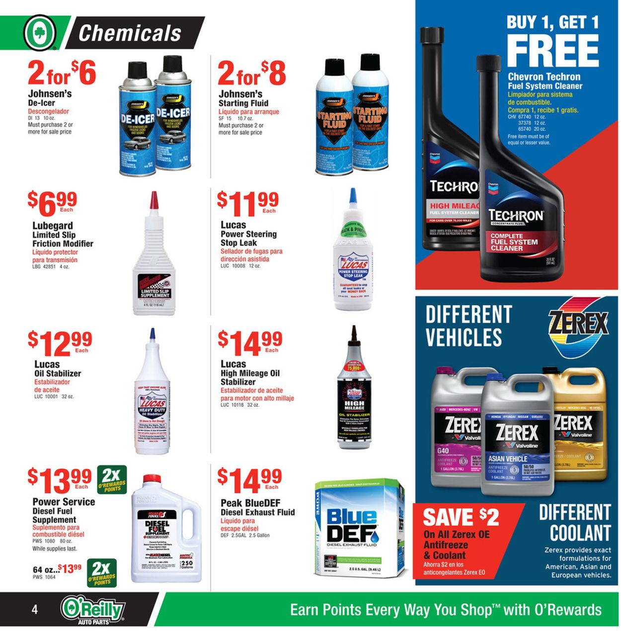 O'Reilly Auto Parts HOLIDAY 2021 Weekly Ad Circular - valid 11/24-12/28/2021 (Page 4)