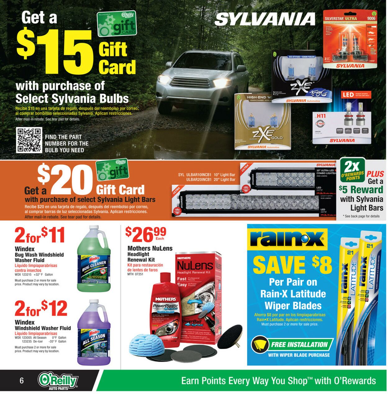 O'Reilly Auto Parts Weekly Ad Circular - valid 09/28-10/25/2022 (Page 6)