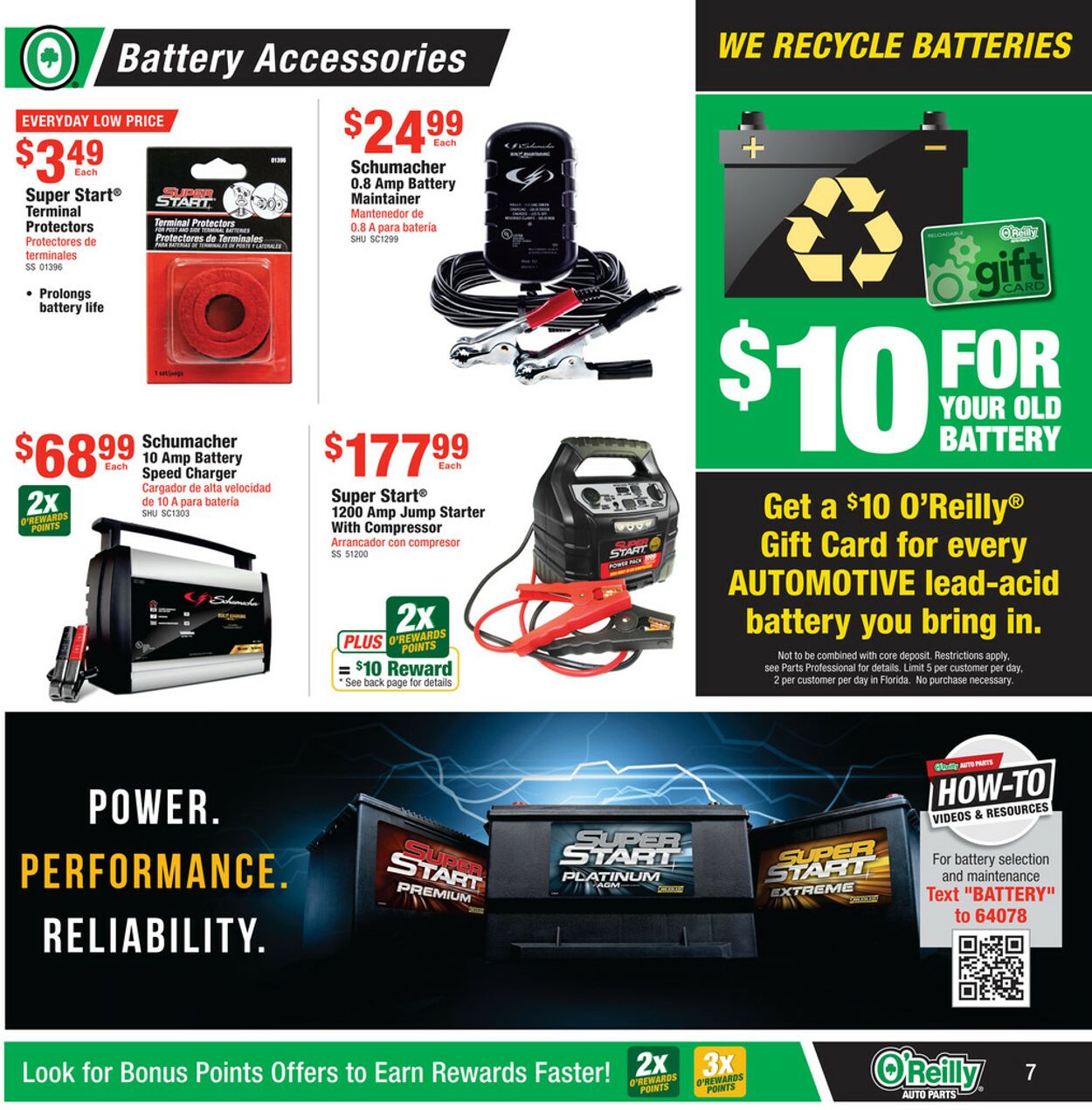 O'Reilly Auto Parts Weekly Ad Circular - valid 10/26-11/29/2022 (Page 7)