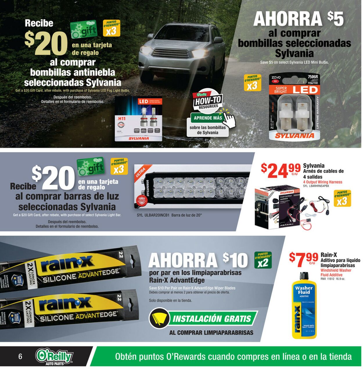 O'Reilly Auto Parts Weekly Ad Circular - valid 09/27-10/24/2023 (Page 6)