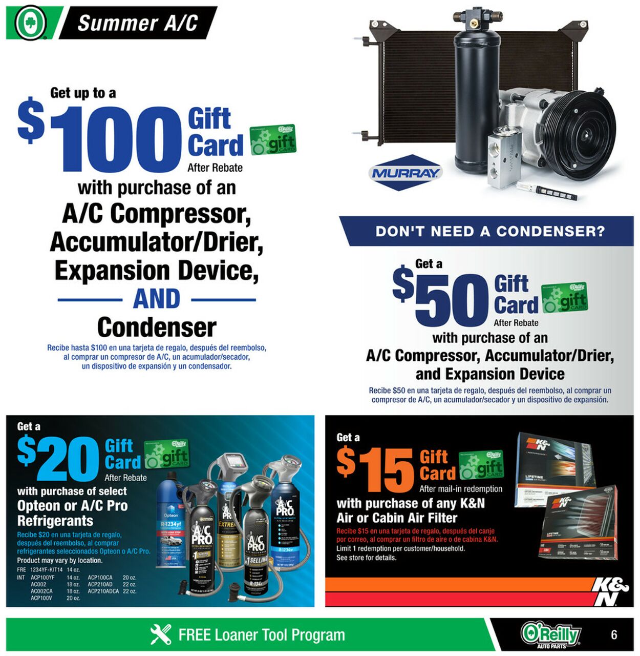 O'Reilly Auto Parts Weekly Ad Circular - valid 06/26-07/30/2024 (Page 6)