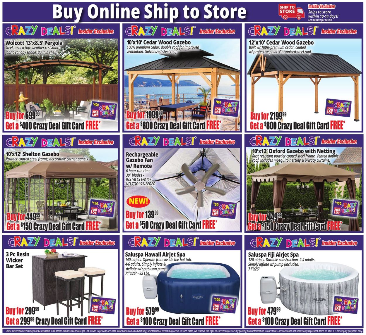 Ocean State Job Lot Weekly Ad Circular - valid 07/28-08/03/2022 (Page 10)
