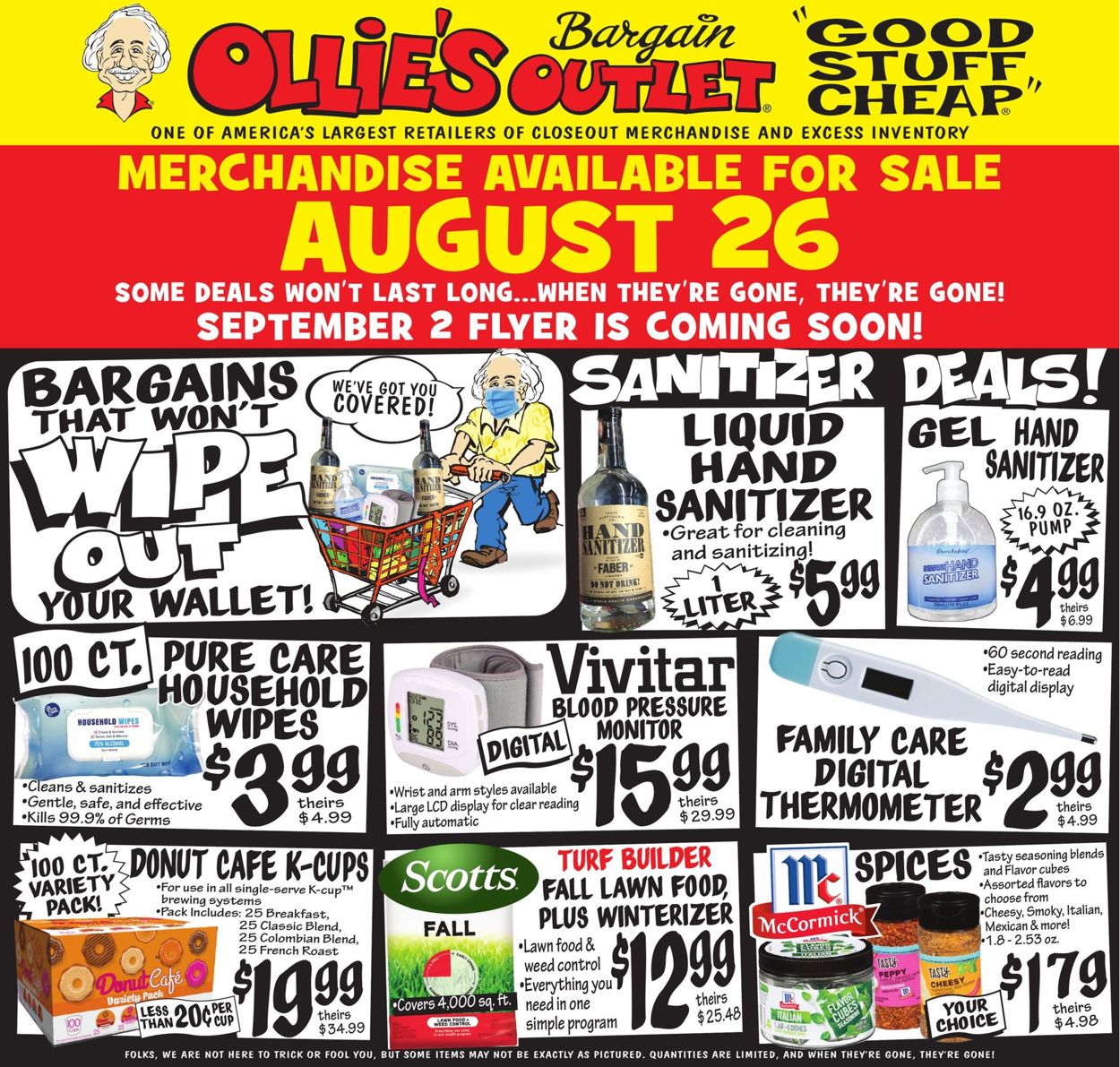 Ollie's Weekly Ad Circular - valid 08/26-09/01/2020