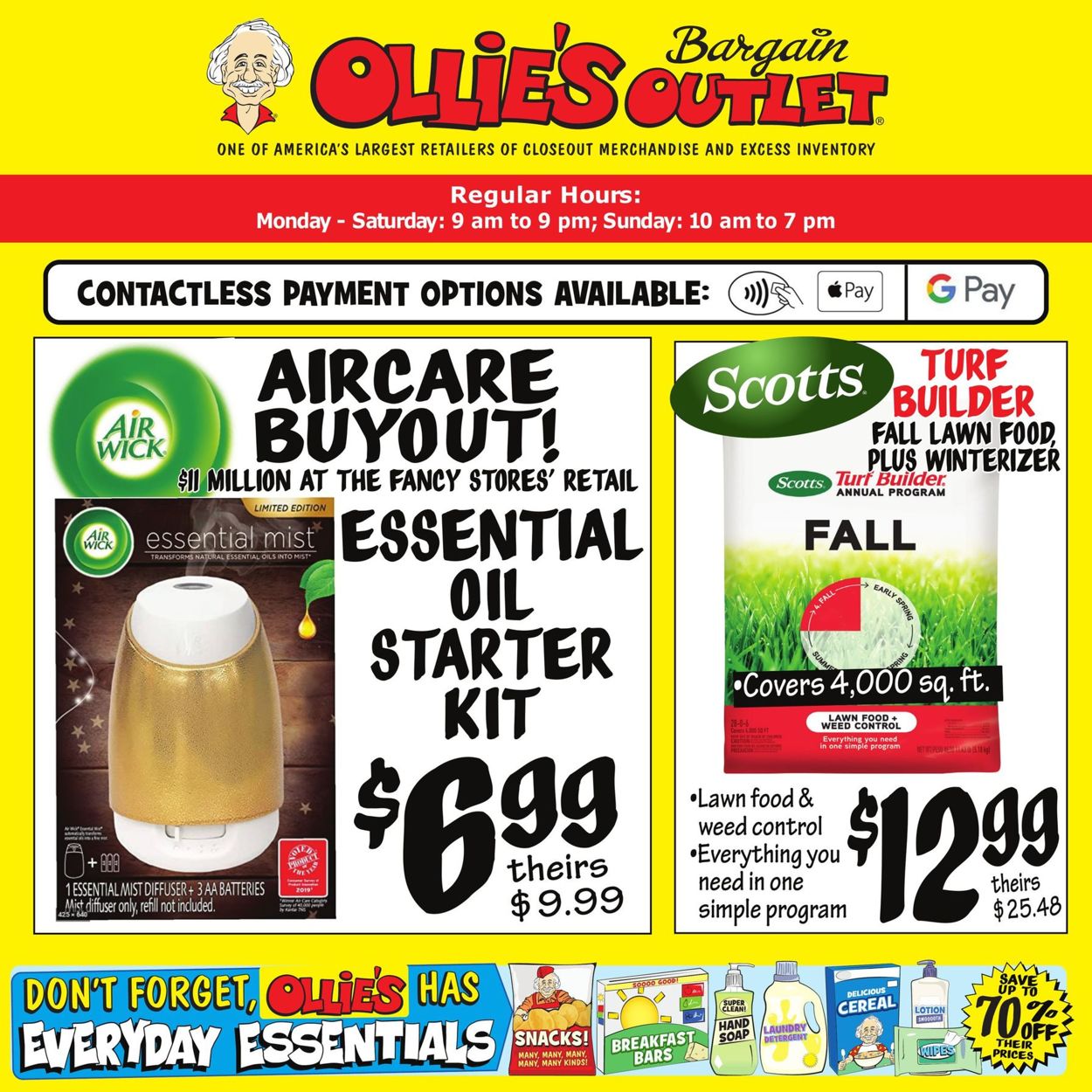 Ollie's Weekly Ad Circular - valid 09/09-09/16/2020