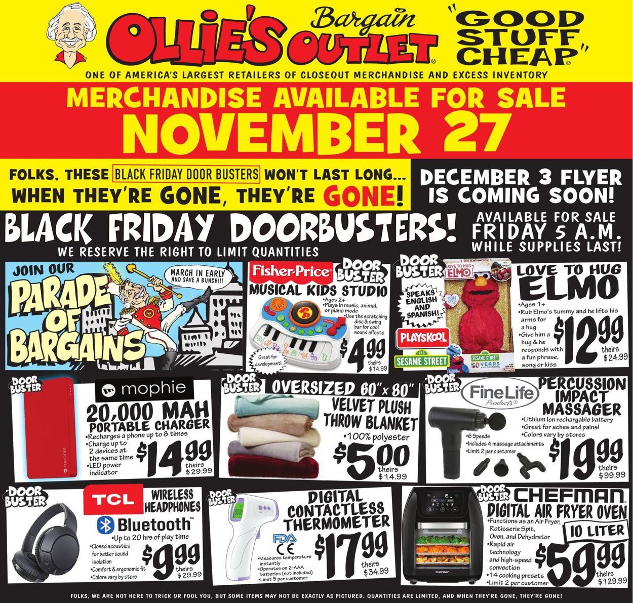 Ollie's Black Friday 2020 Weekly Ad Circular - valid 11/27-12/02/2020