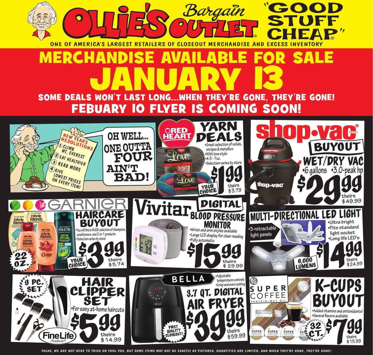 Ollie's Weekly Ad Circular - valid 01/13-01/20/2021