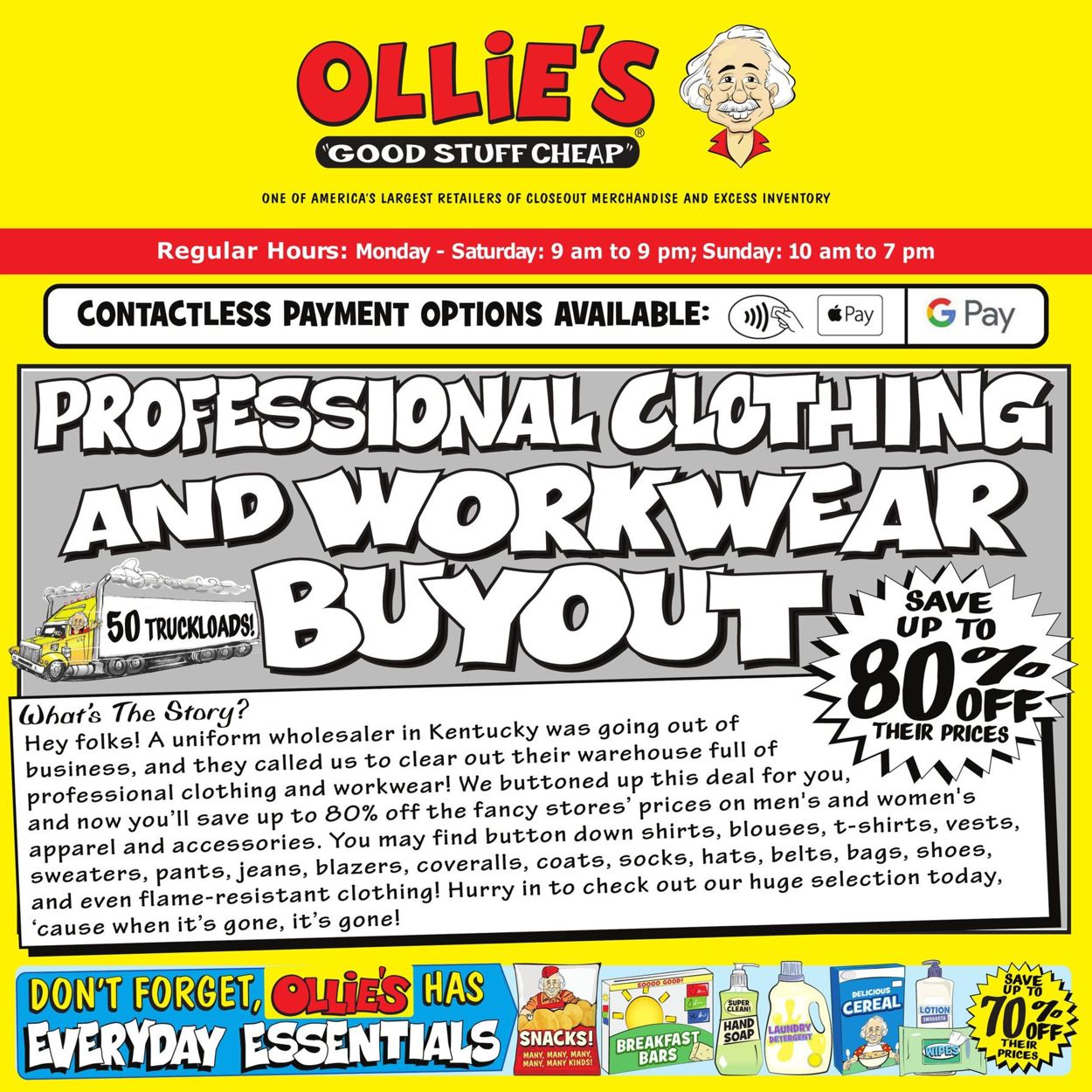 Ollie's Weekly Ad Circular - valid 01/26-02/03/2021