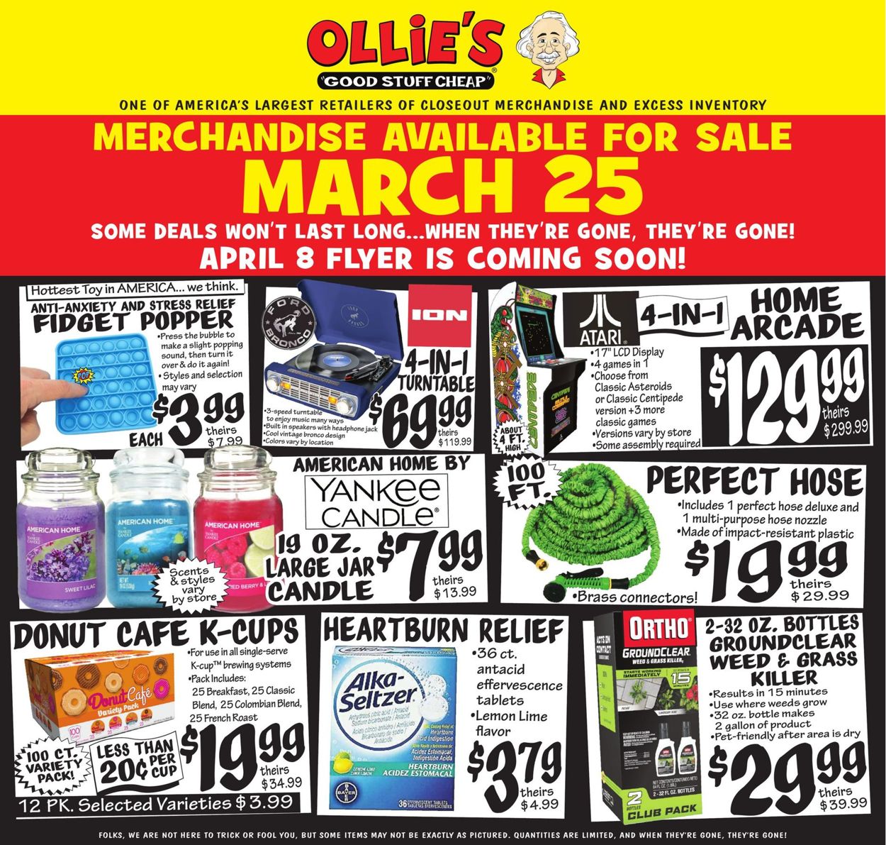 Ollie's Weekly Ad Circular - valid 03/25-03/31/2021