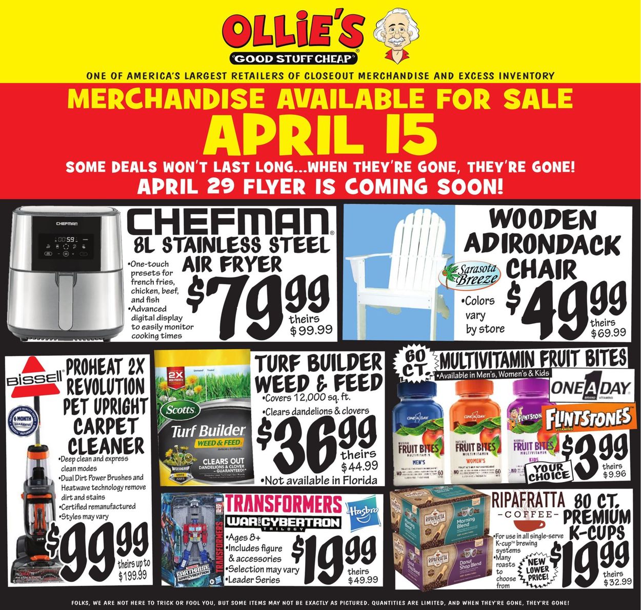 Ollie's Weekly Ad Circular - valid 04/15-04/21/2021