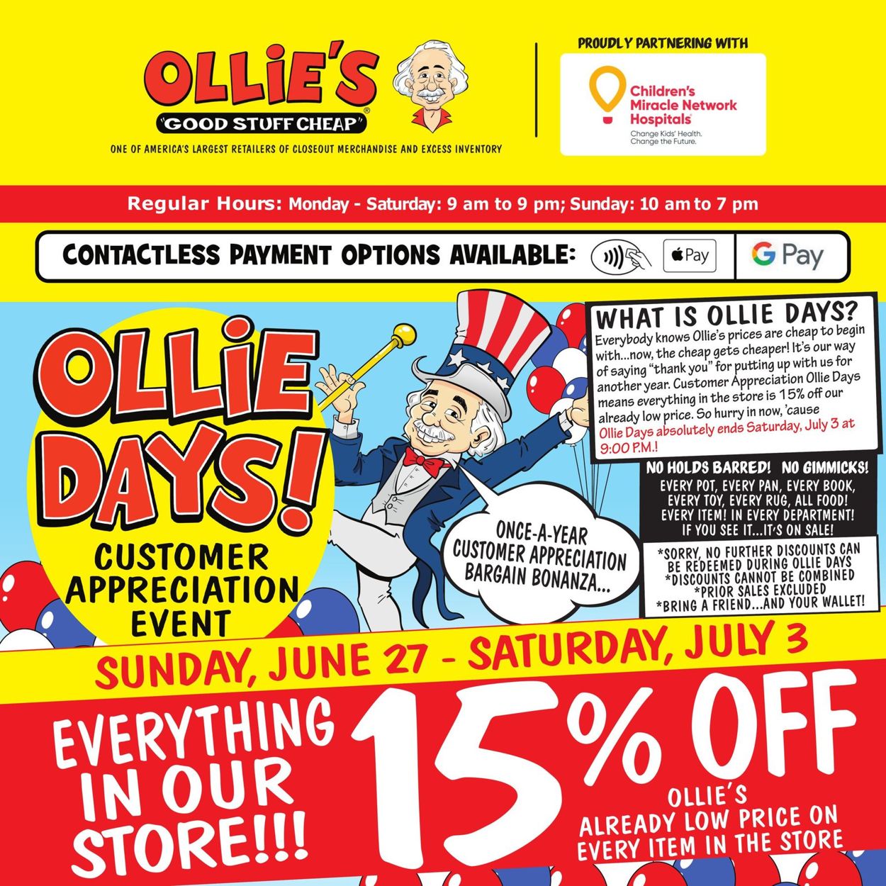 Ollie's Weekly Ad Circular - valid 06/27-07/03/2021