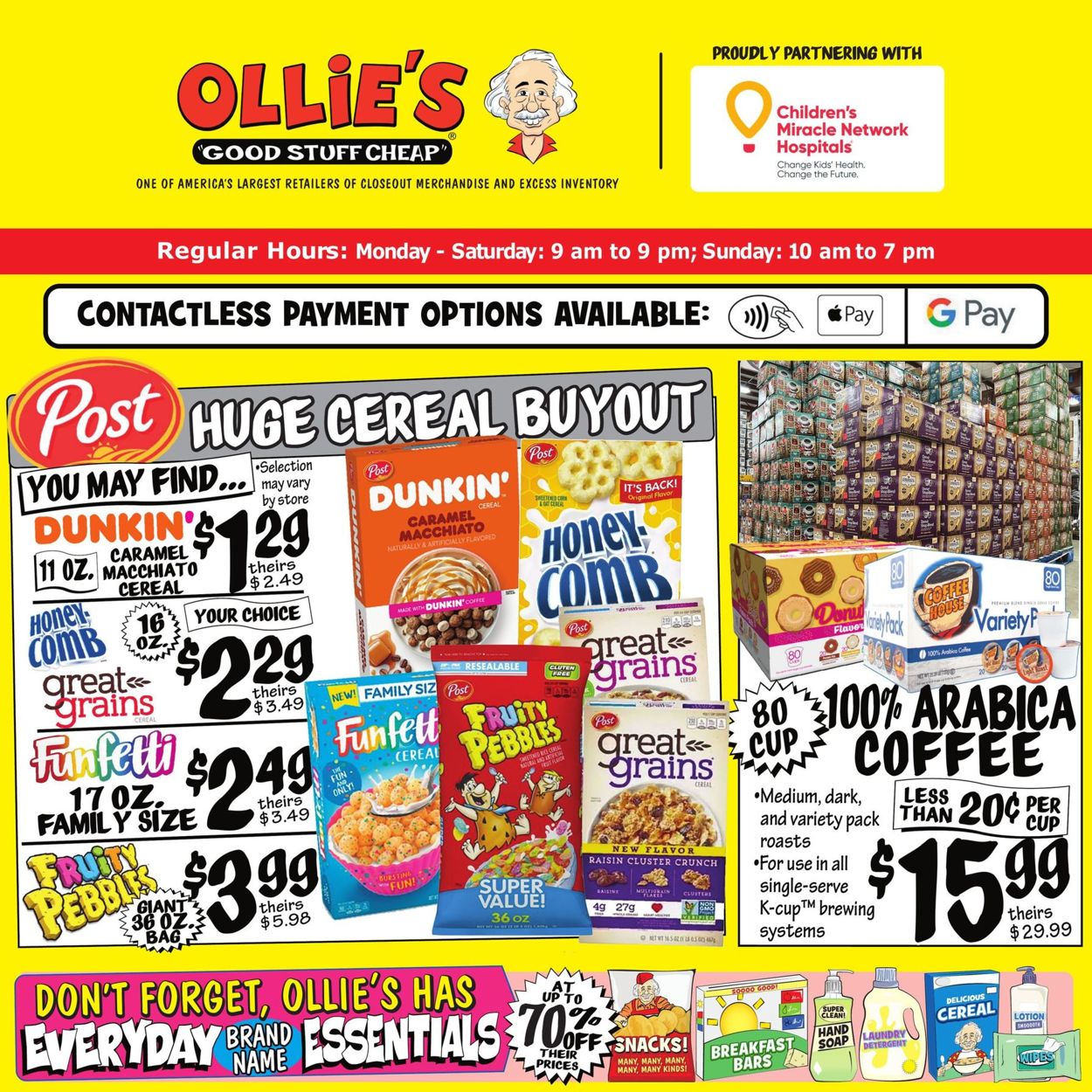 Ollie's Weekly Ad Circular - valid 07/04-07/07/2021